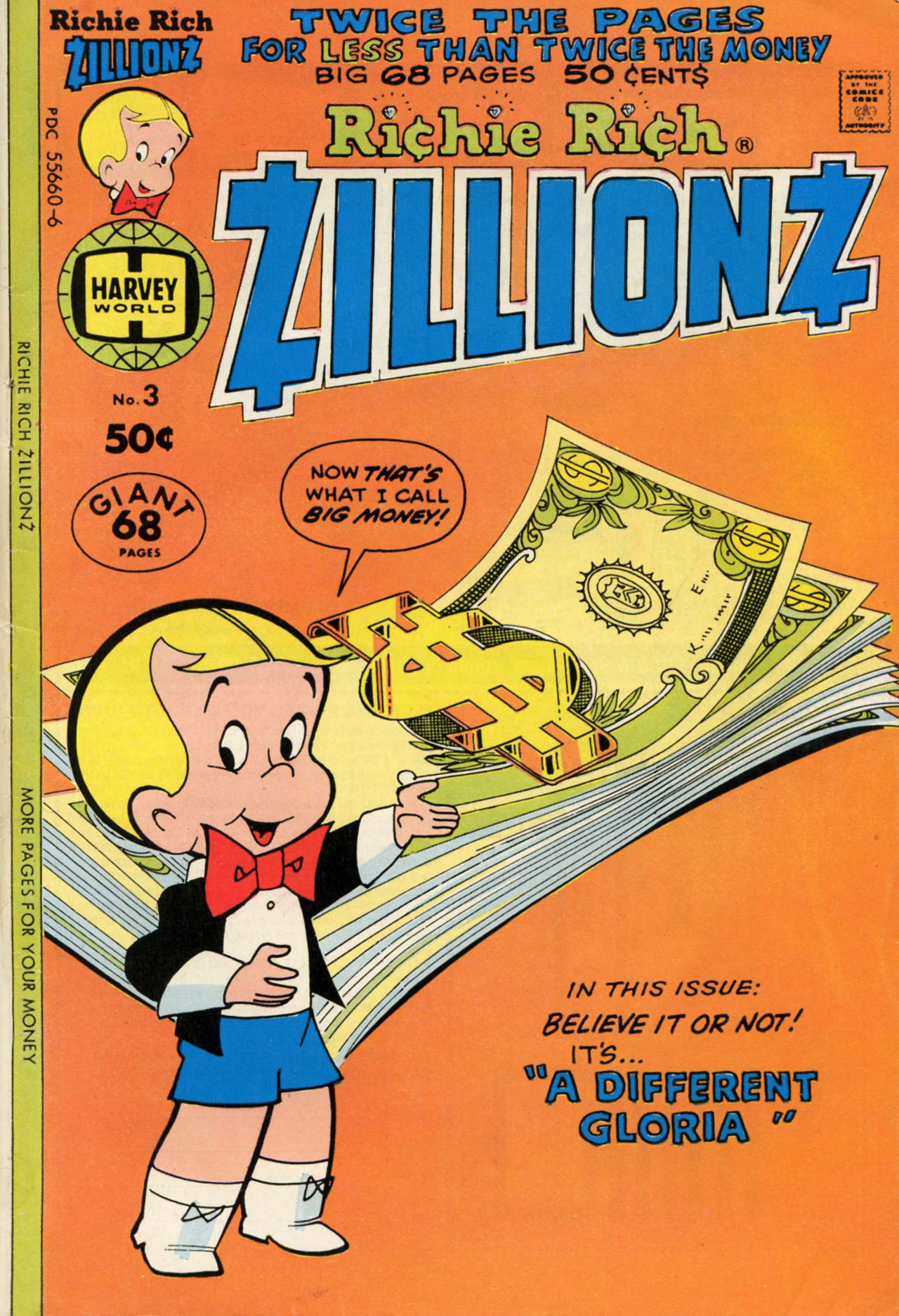 Read online Richie Rich Zillionz comic -  Issue #3 - 1