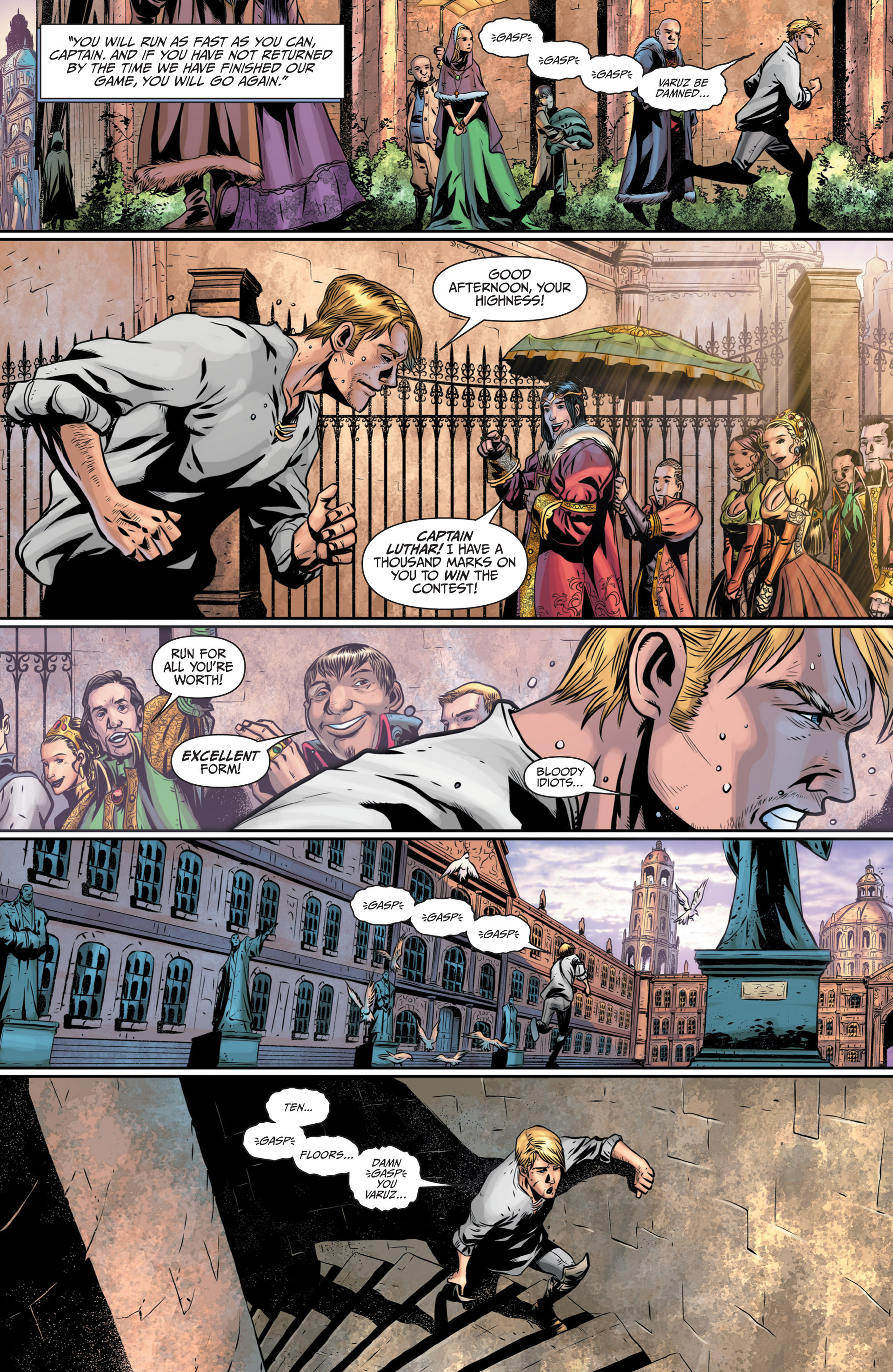 Read online The First Law: The Blade Itself comic -  Issue #2 - 5