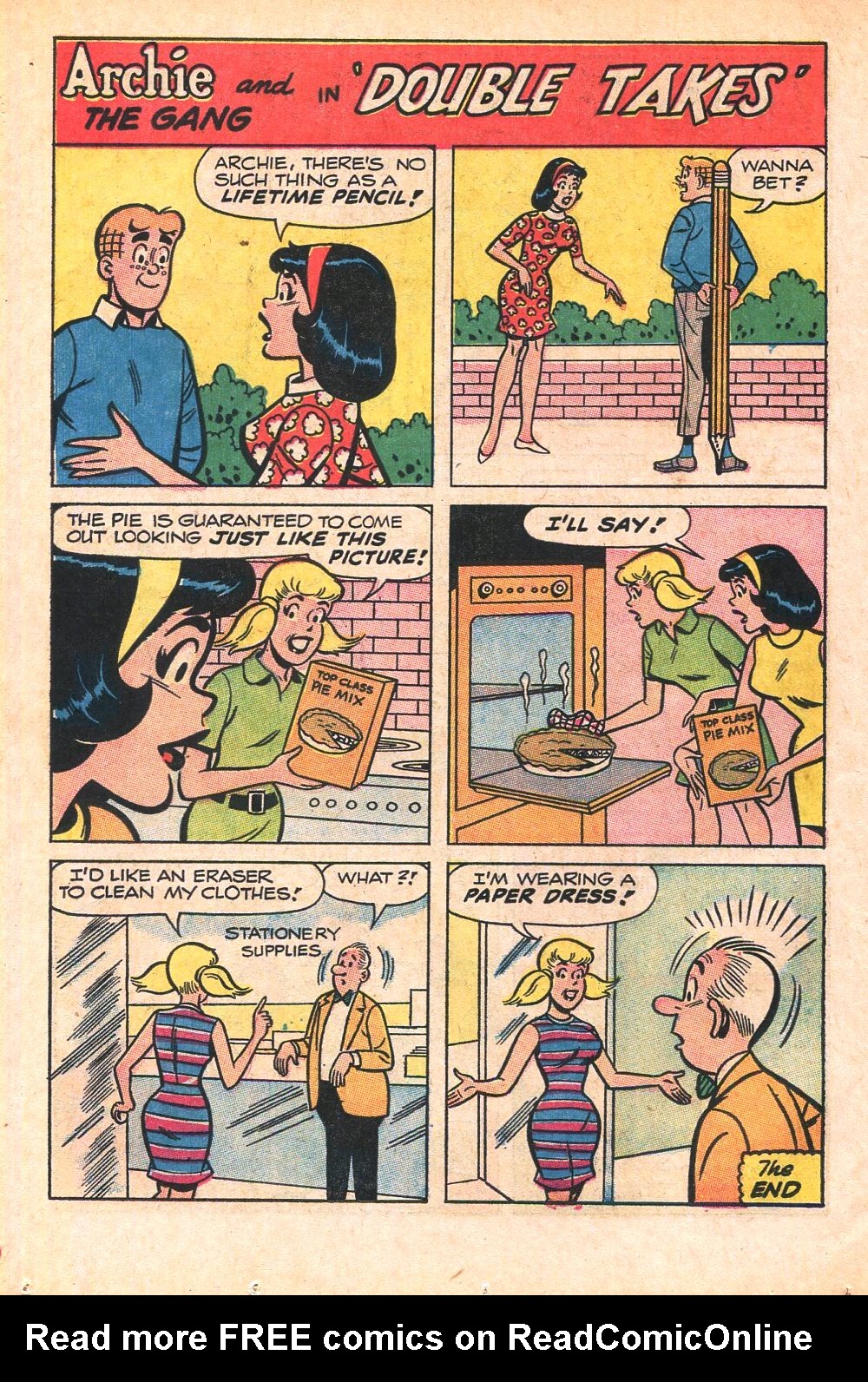 Read online Archie's Joke Book Magazine comic -  Issue #121 - 14