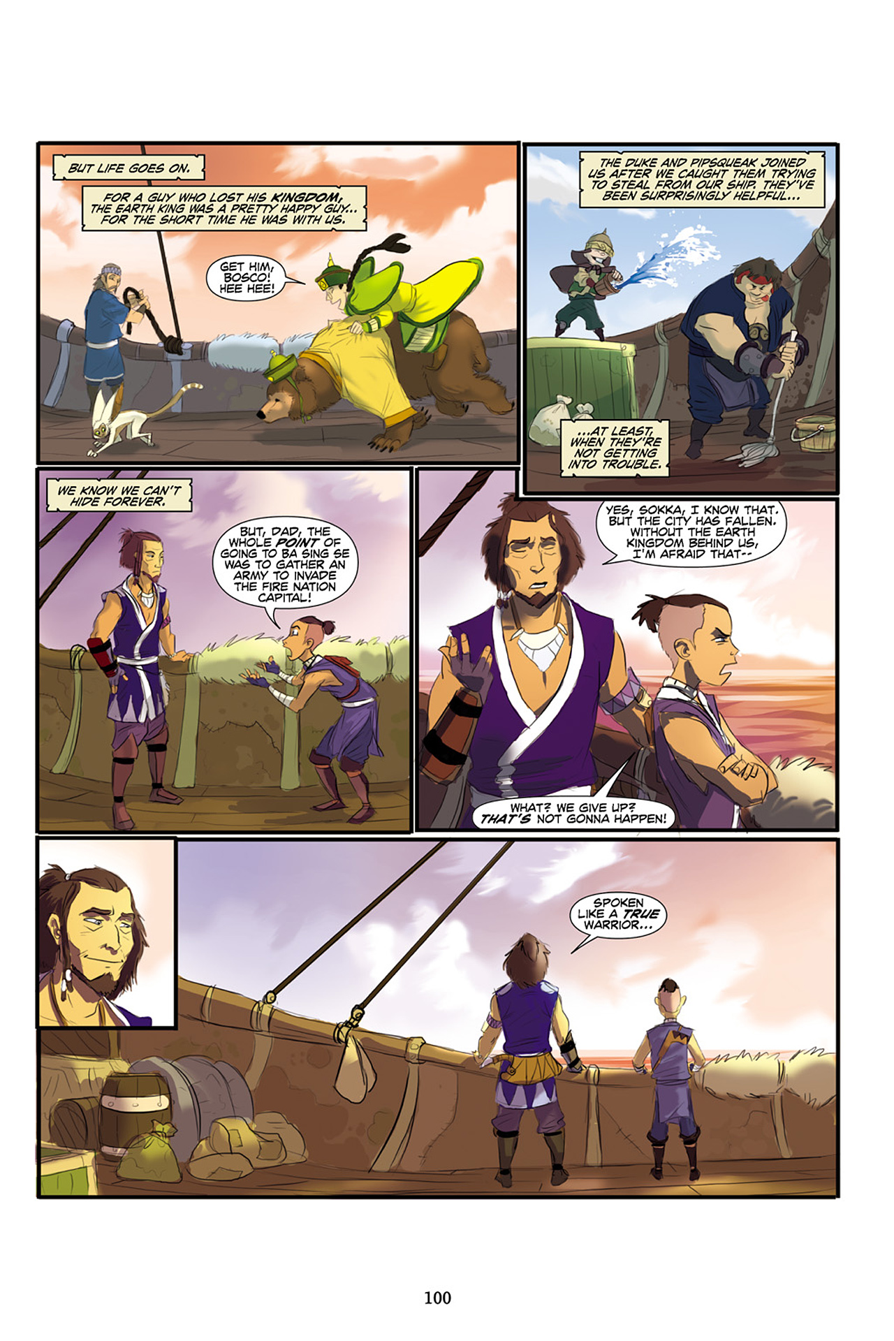 Read online Nickelodeon Avatar: The Last Airbender - The Lost Adventures comic -  Issue # Full - 101