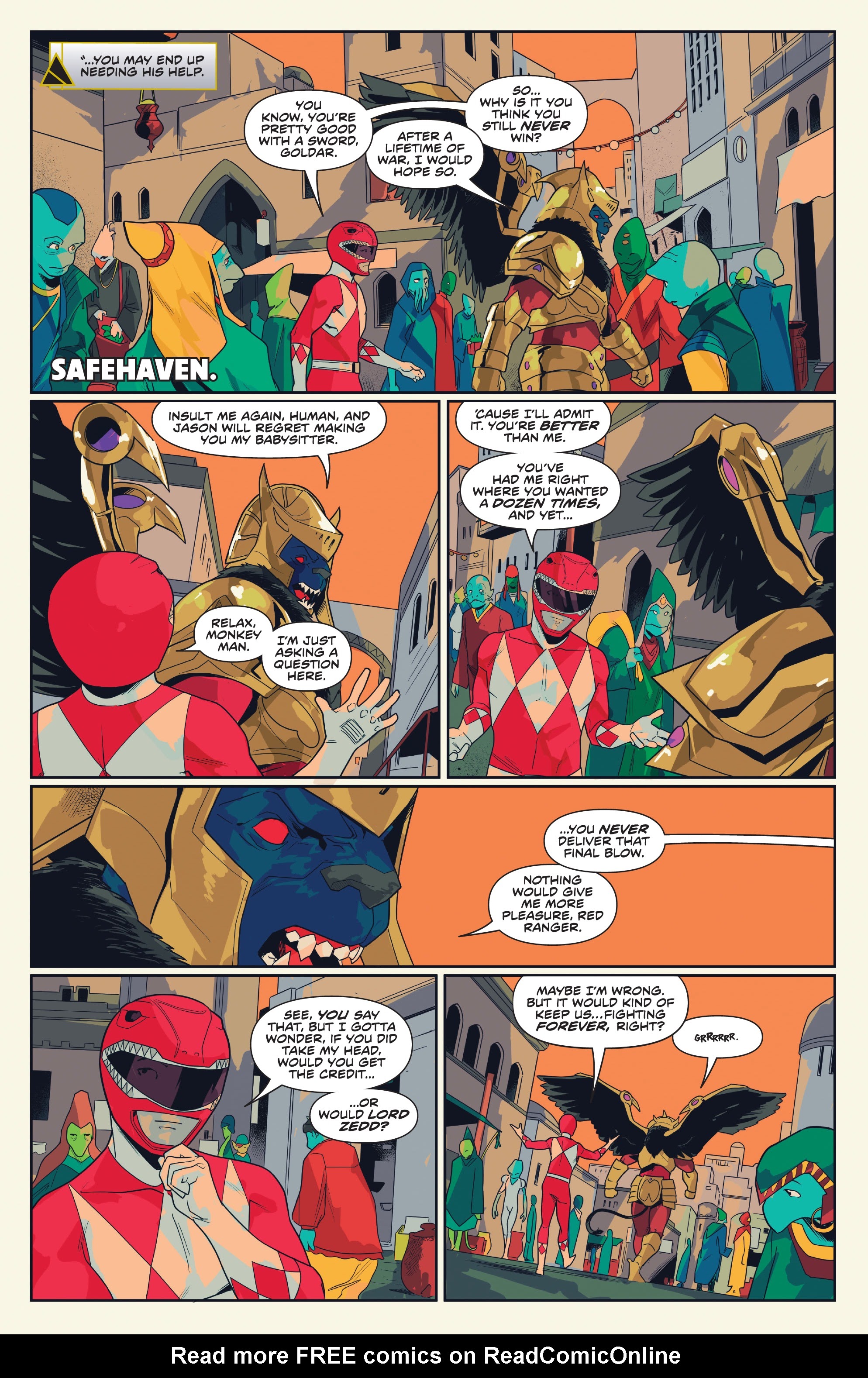 Read online Mighty Morphin comic -  Issue #14 - 16