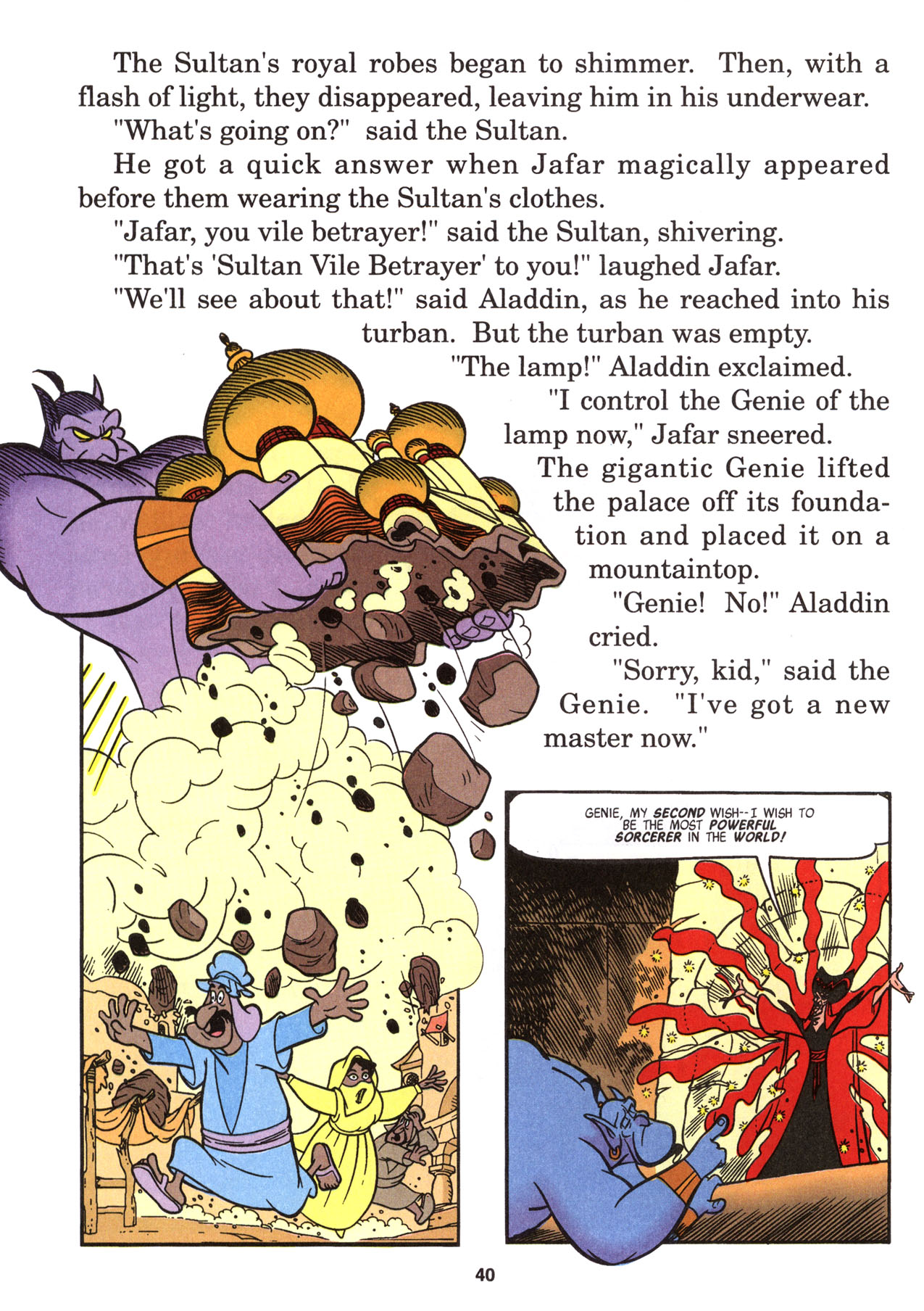 Read online Disney's Junior Graphic Novel Aladdin comic -  Issue # Full - 42