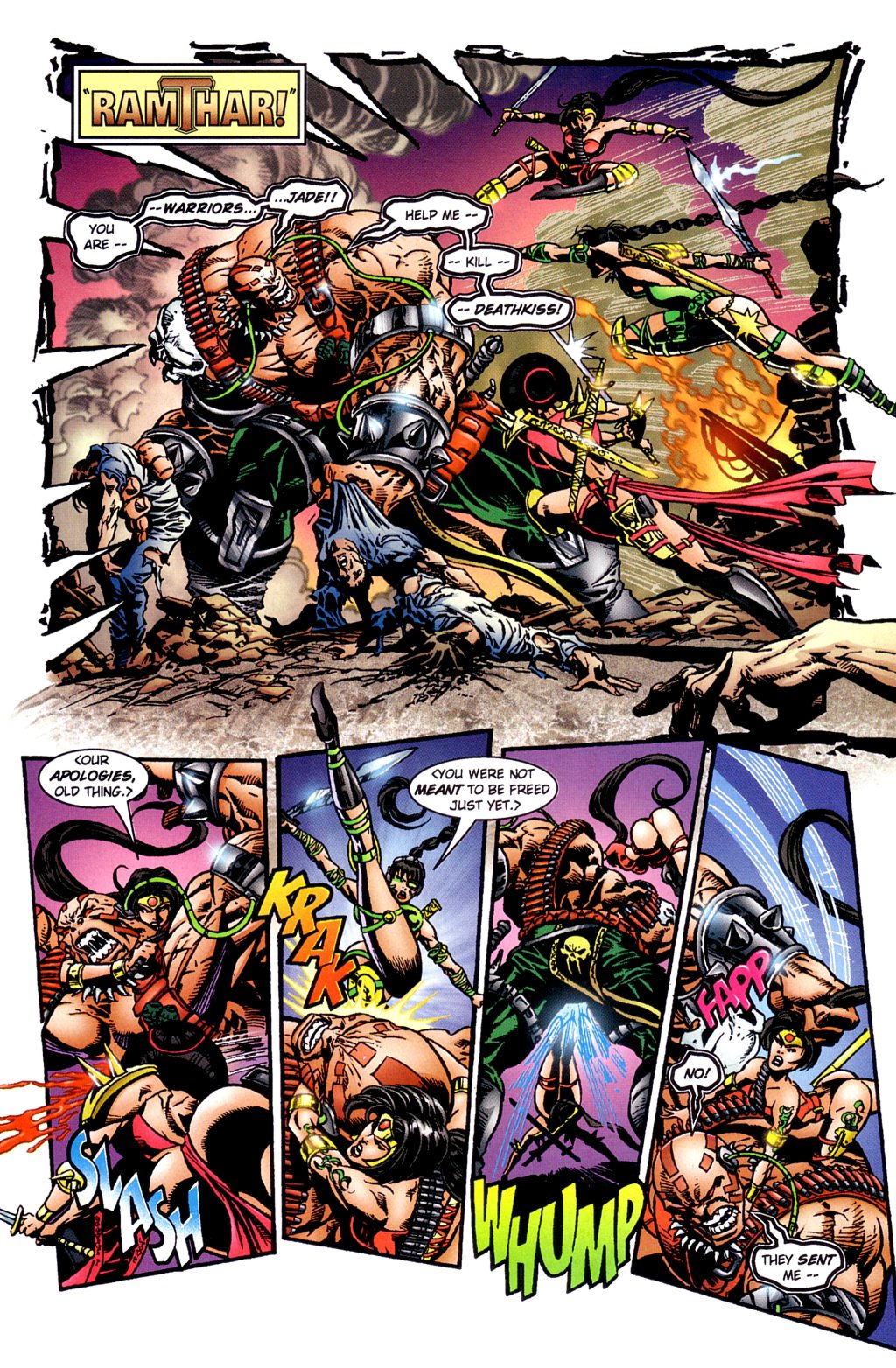 Read online Jade Warriors comic -  Issue #2 - 5