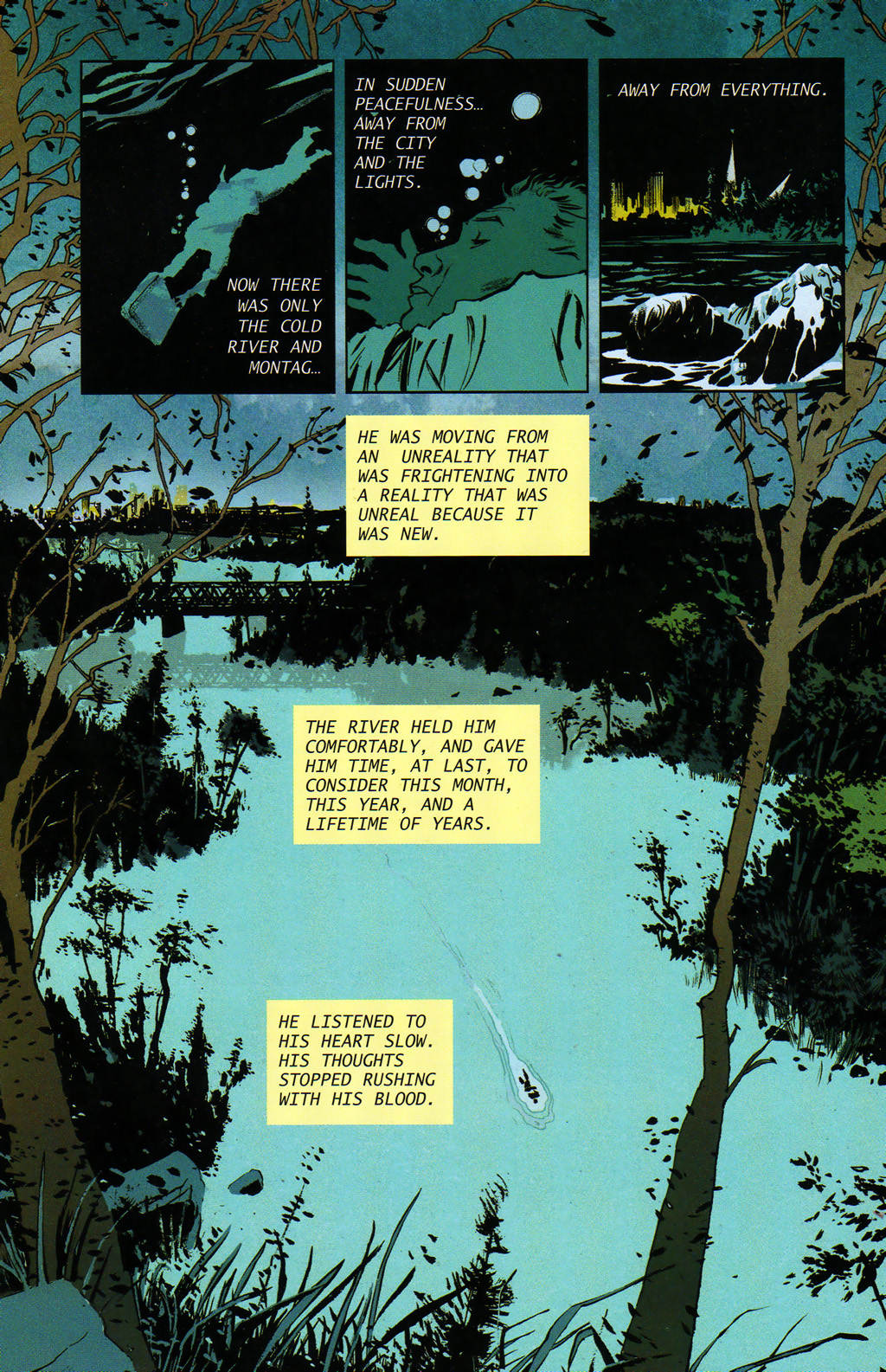 Read online Ray Bradbury's Fahrenheit 451: The Authorized Adaptation comic -  Issue # TPB - 144