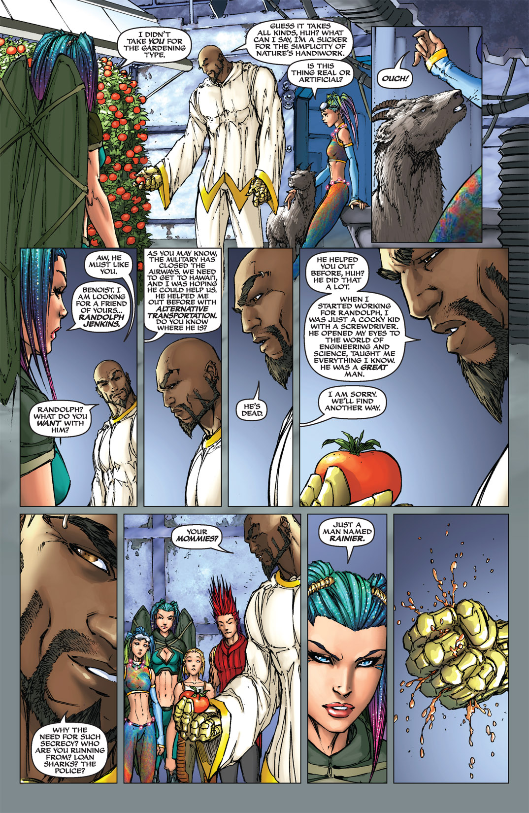 Read online Michael Turner's Soulfire (2003) comic -  Issue #3 - 21