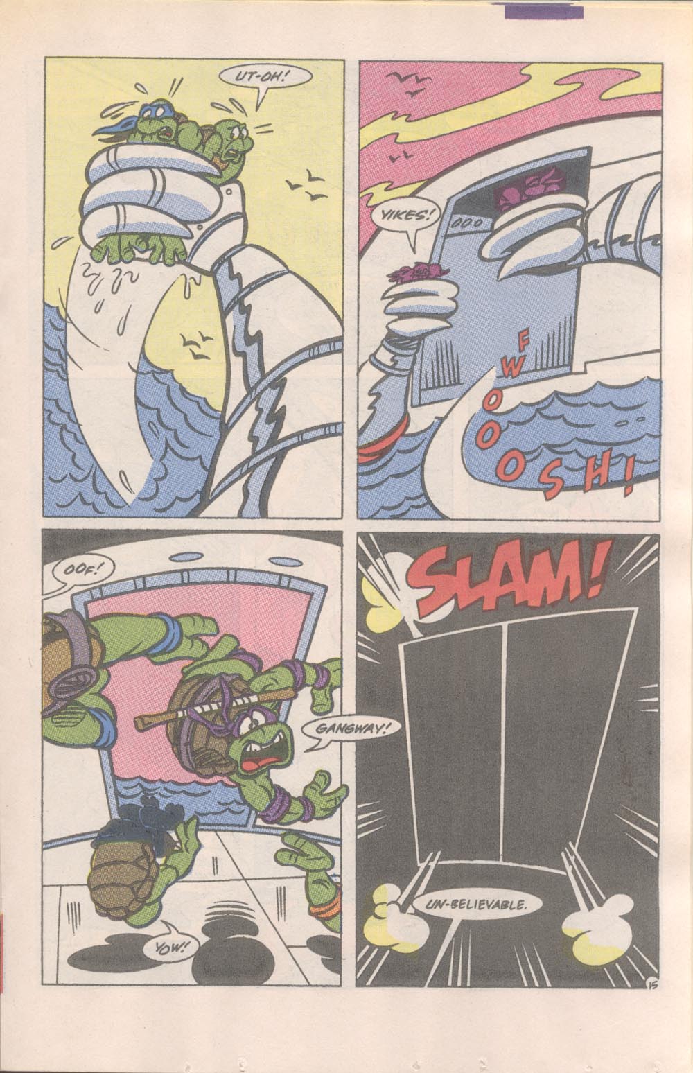 Read online Teenage Mutant Ninja Turtles Adventures (1989) comic -  Issue #16 - 16
