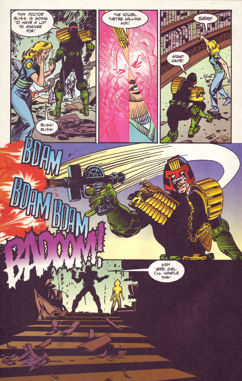 Read online Judge Dredd: Legends of the Law comic -  Issue #4 - 8