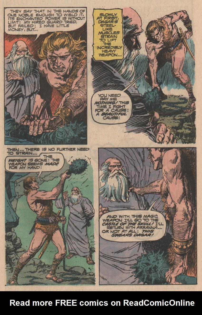 Read online Dagar the Invincible comic -  Issue #1 - 14