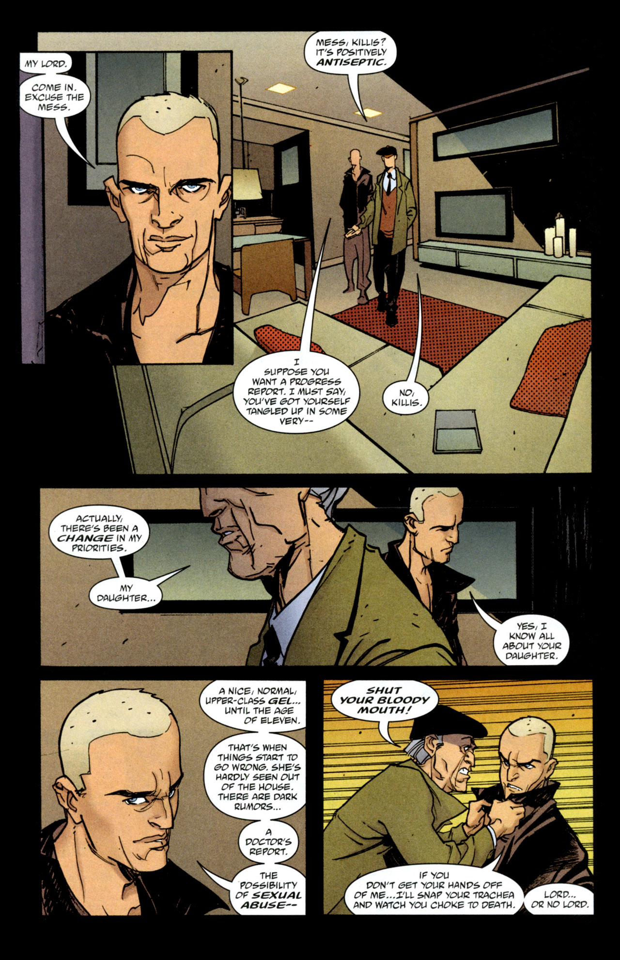 Read online Greek Street comic -  Issue #8 - 9
