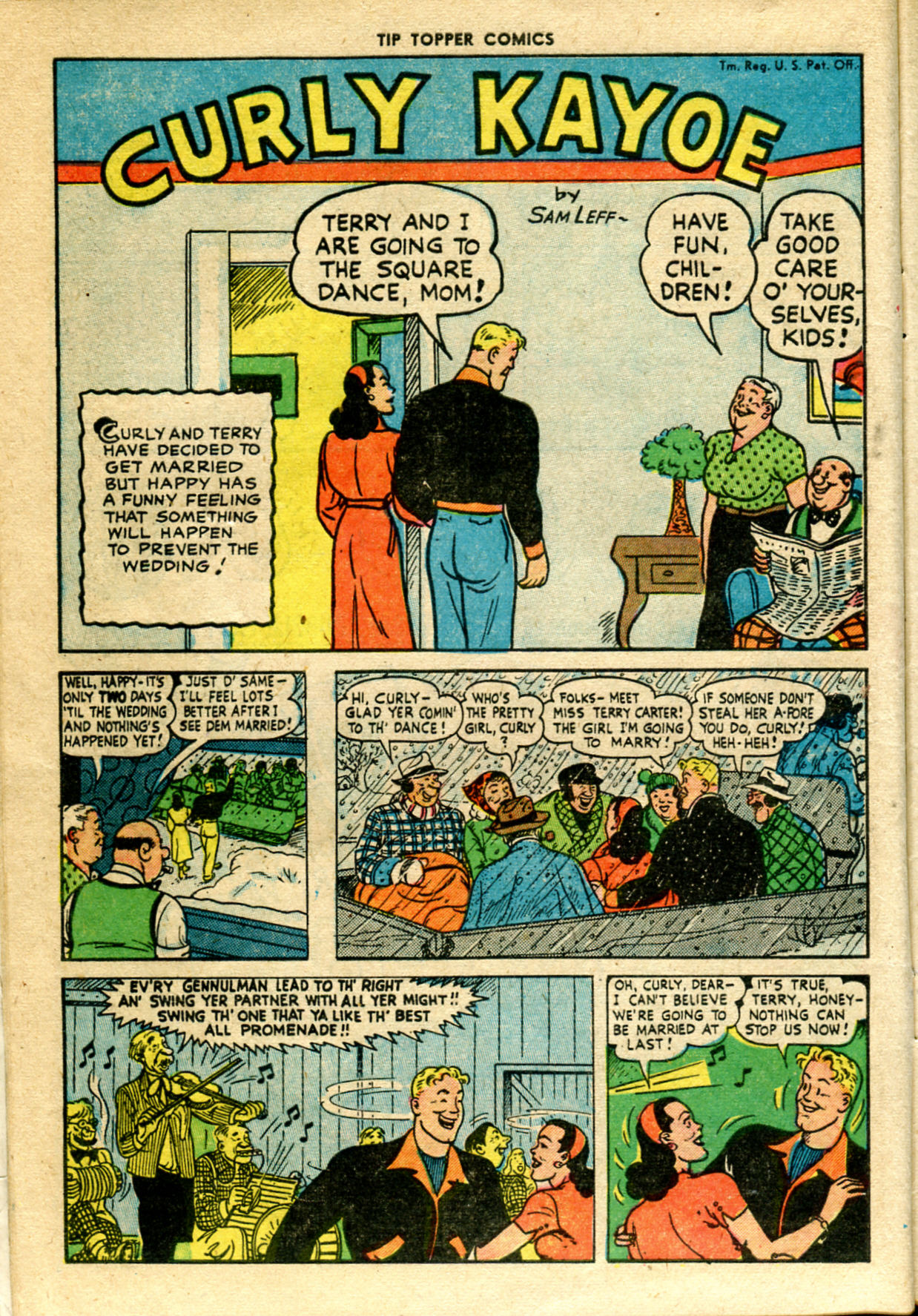 Read online Tip Topper Comics comic -  Issue #2 - 14