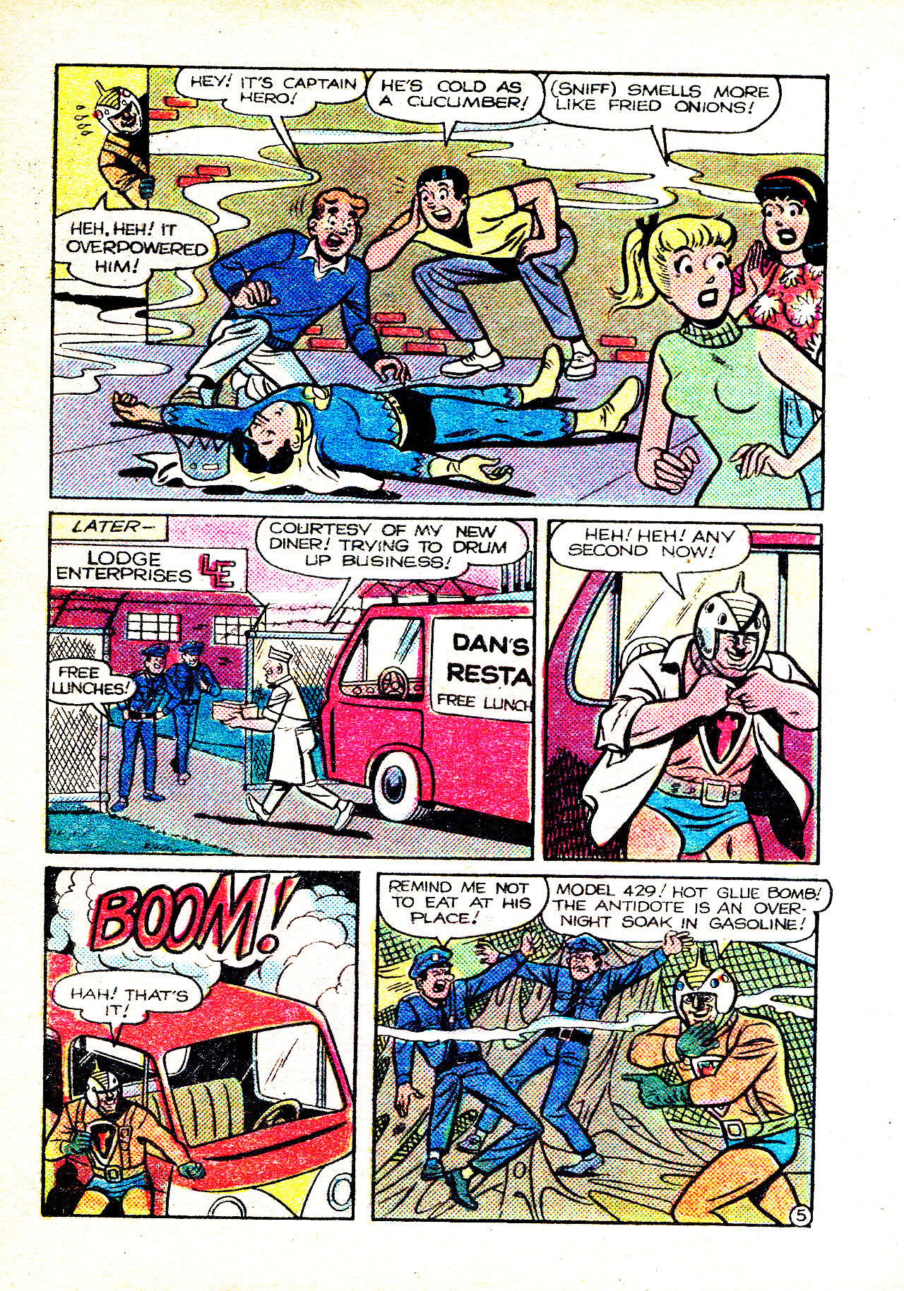 Read online Captain Hero Comics Digest Magazine comic -  Issue # TPB - 93