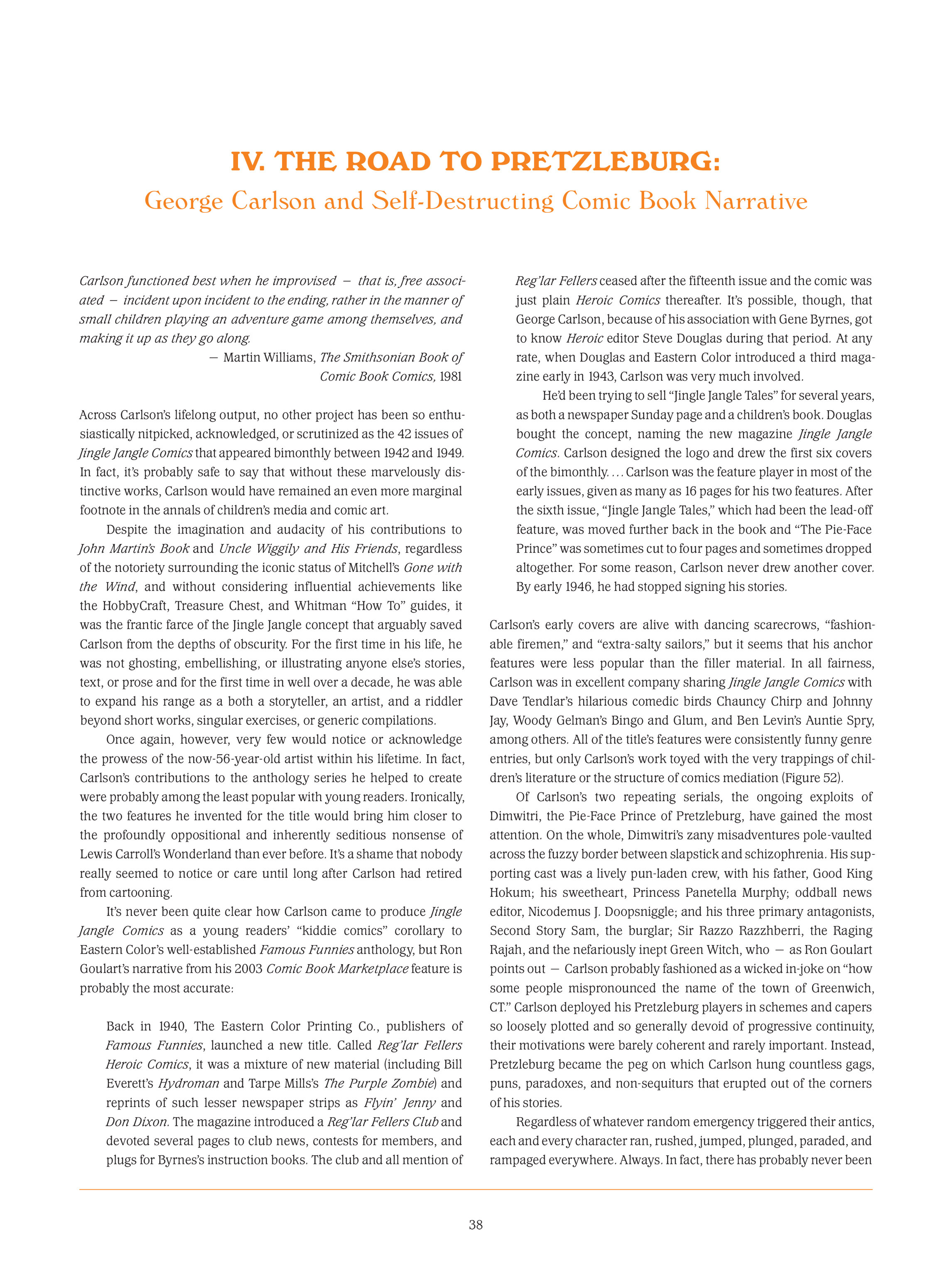 Read online Perfect Nonsense: The Chaotic Comics and Goofy Games of George Carlson comic -  Issue # TPB (Part 1) - 40
