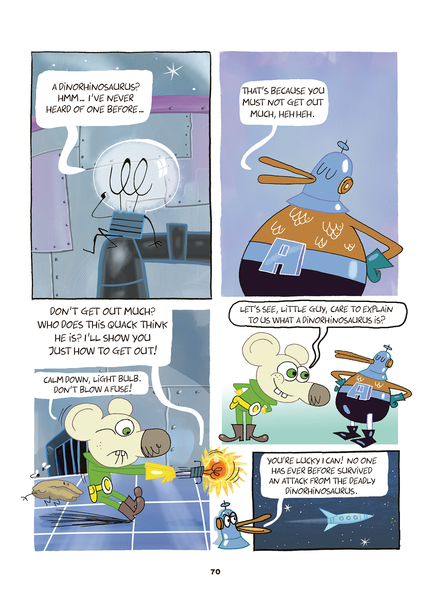 Read online Astro Mouse and Light Bulb comic -  Issue # TPB - 72