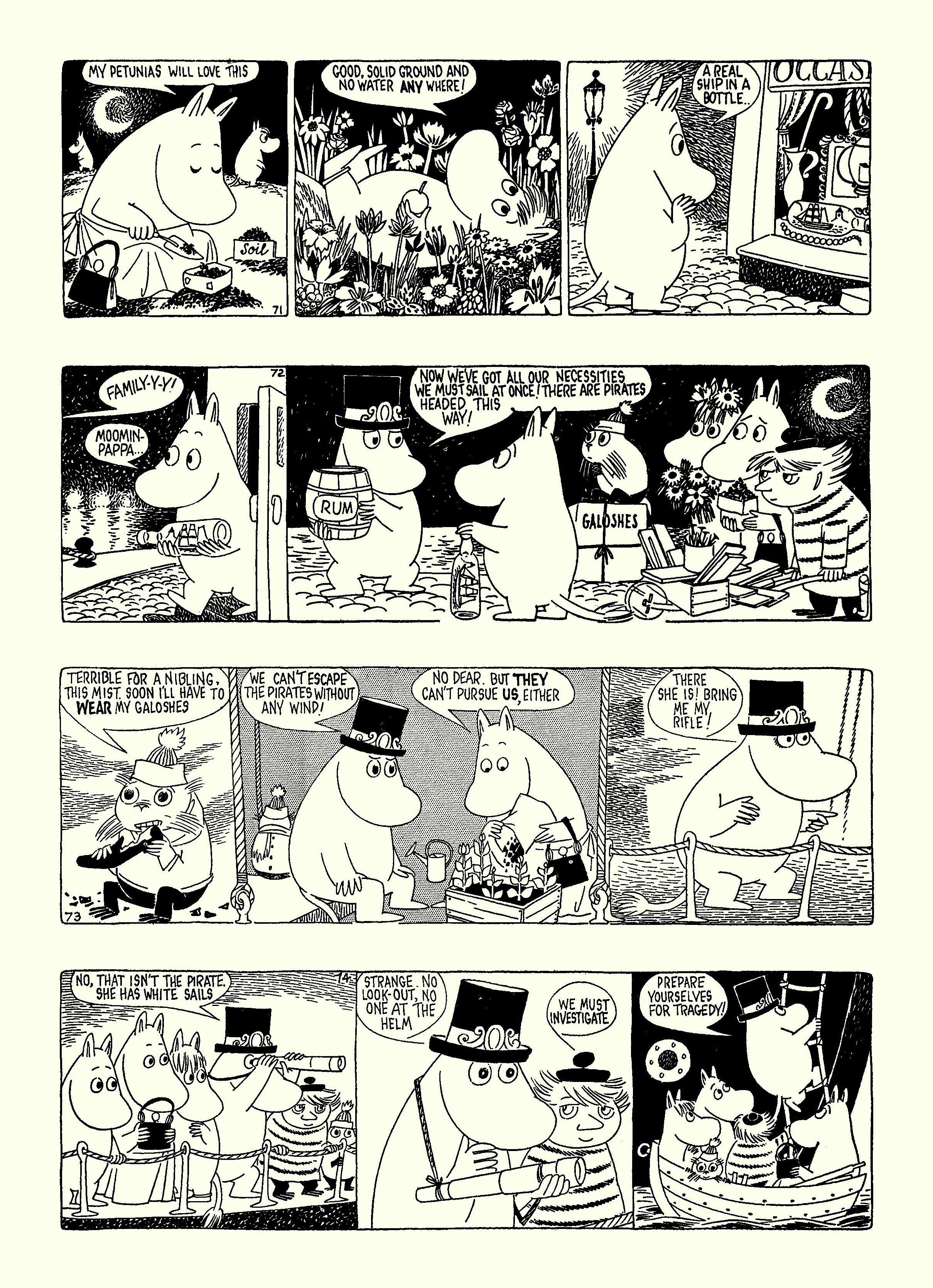 Read online Moomin: The Complete Tove Jansson Comic Strip comic -  Issue # TPB 5 - 49