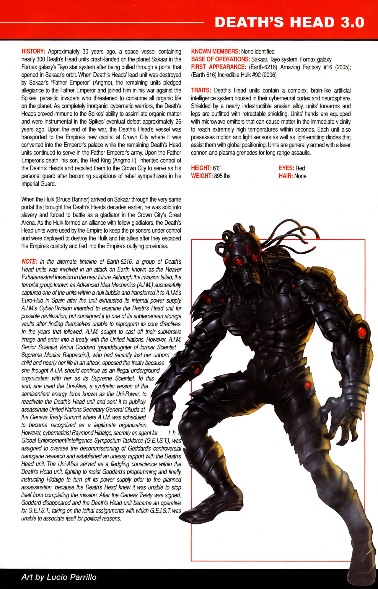 Read online All-New Official Handbook of the Marvel Universe A to Z: Update comic -  Issue #1 - 12