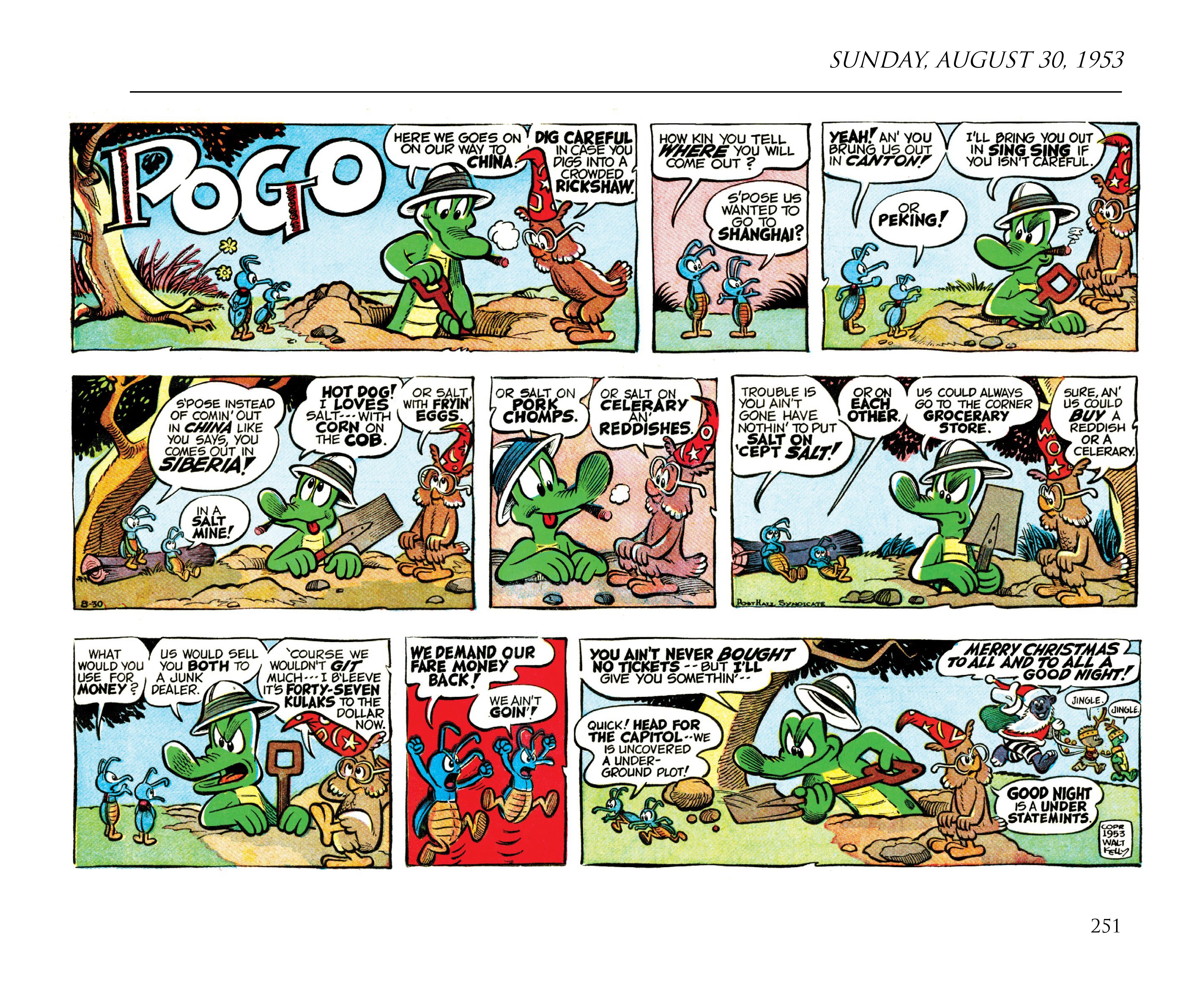Read online Pogo by Walt Kelly: The Complete Syndicated Comic Strips comic -  Issue # TPB 3 (Part 3) - 63
