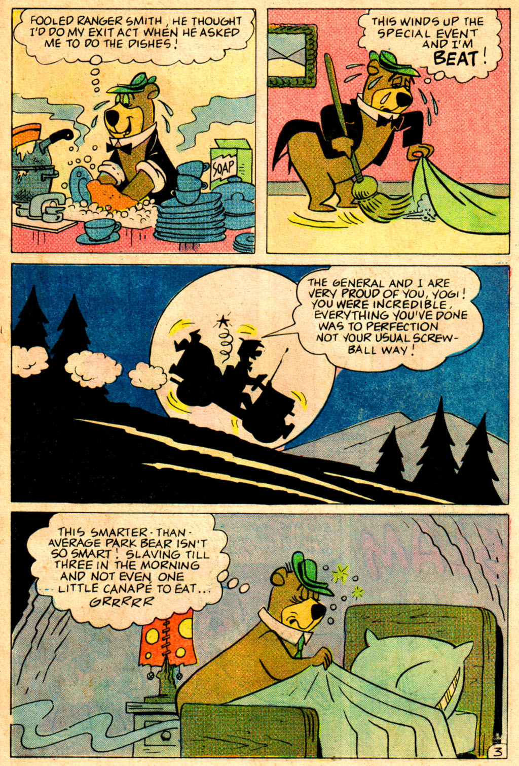 Read online Yogi Bear (1970) comic -  Issue #19 - 4