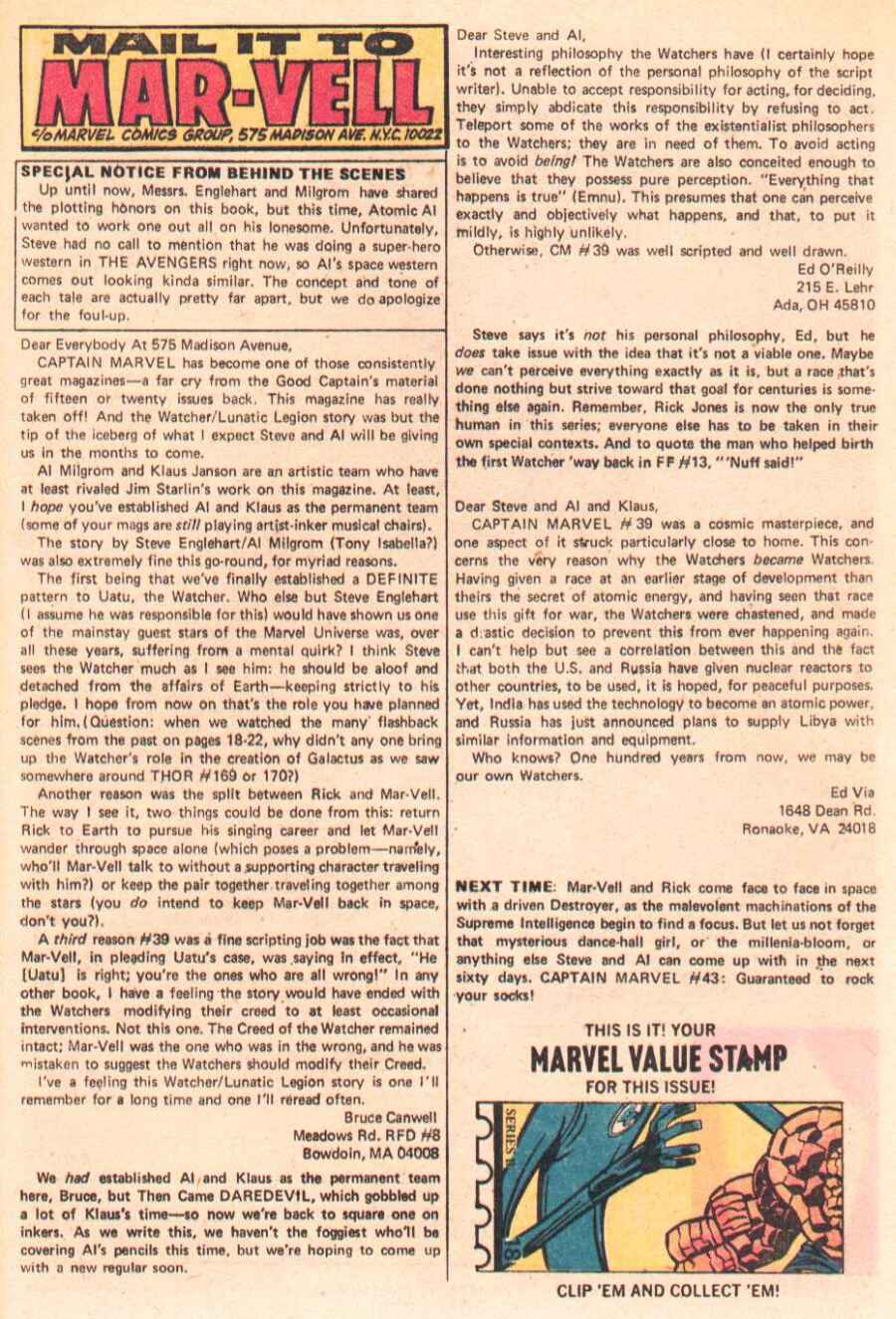 Captain Marvel (1968) Issue #42 #42 - English 20