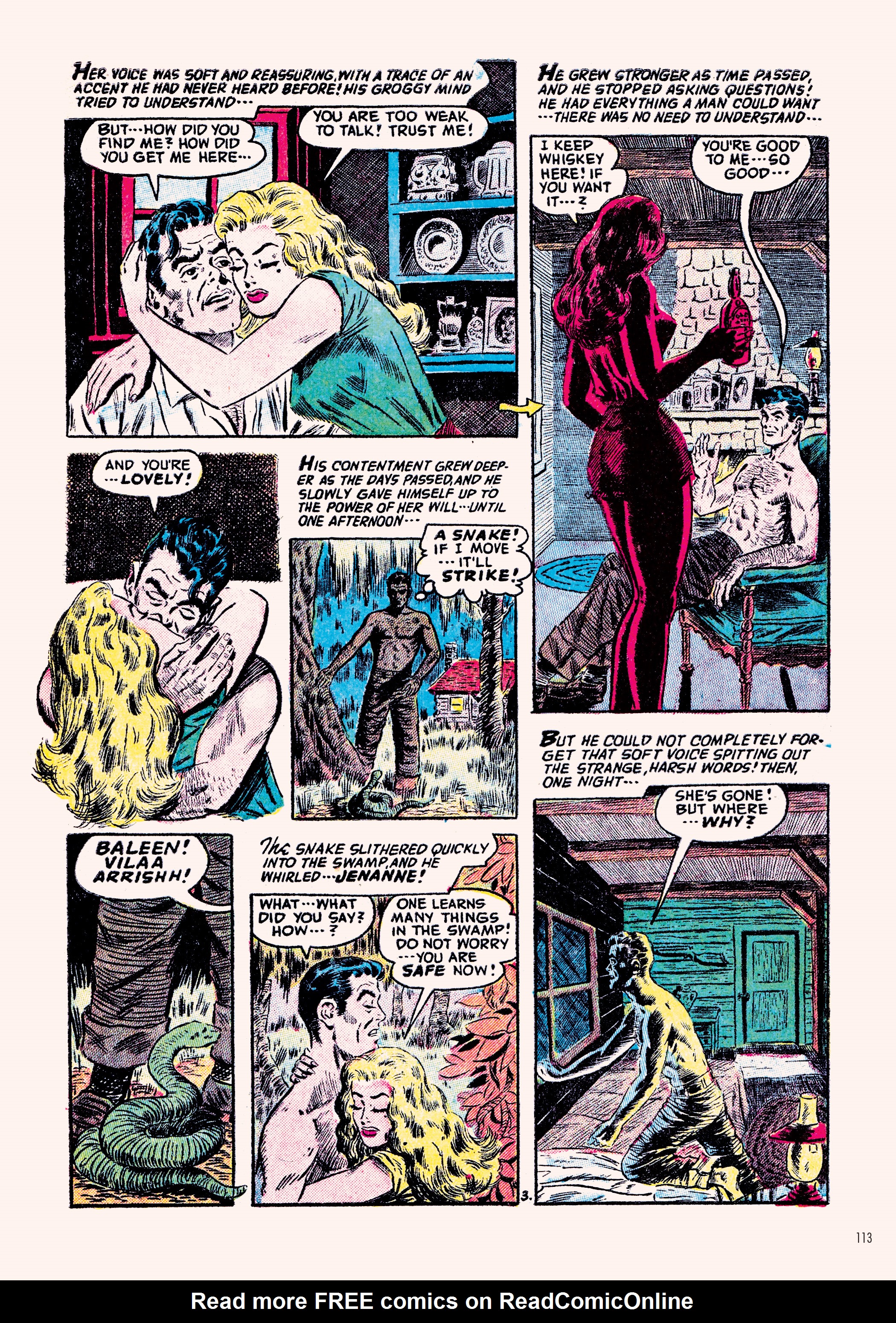 Read online Classic Monsters of Pre-Code Horror Comics: Swamp Monsters comic -  Issue # TPB - 113