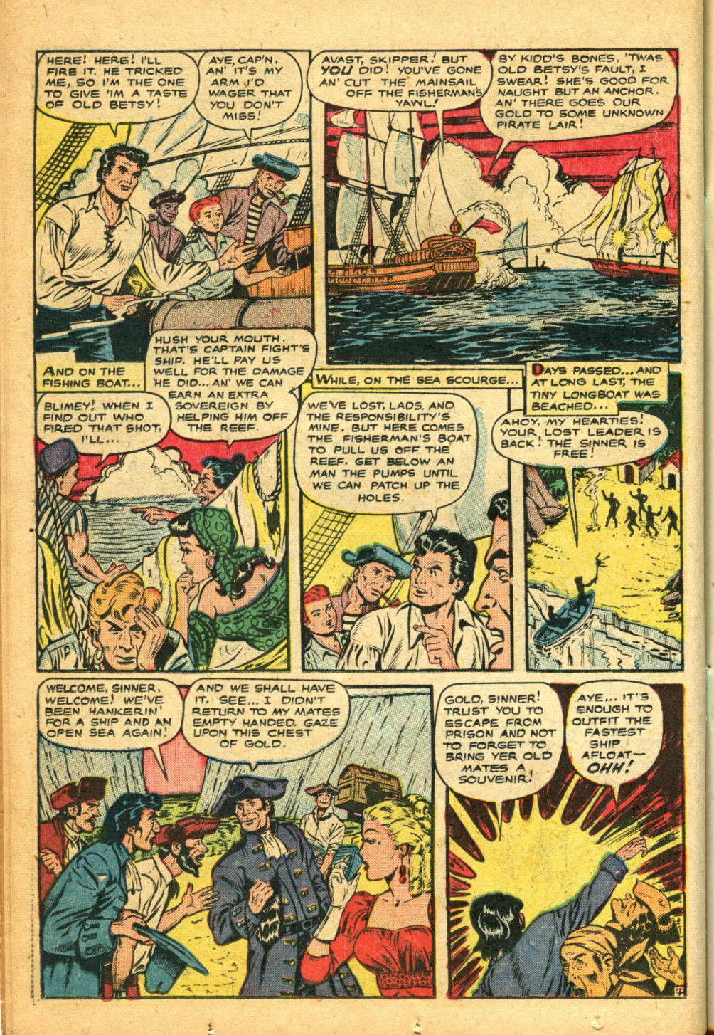 Read online Fight Comics comic -  Issue #68 - 24