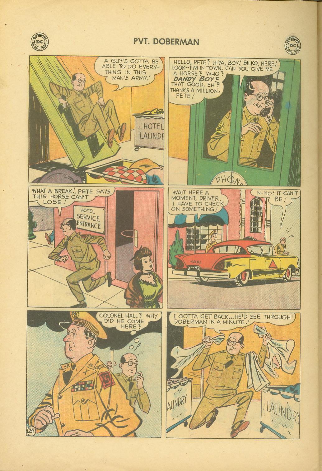 Read online Sgt. Bilko's Pvt. Doberman comic -  Issue #2 - 30