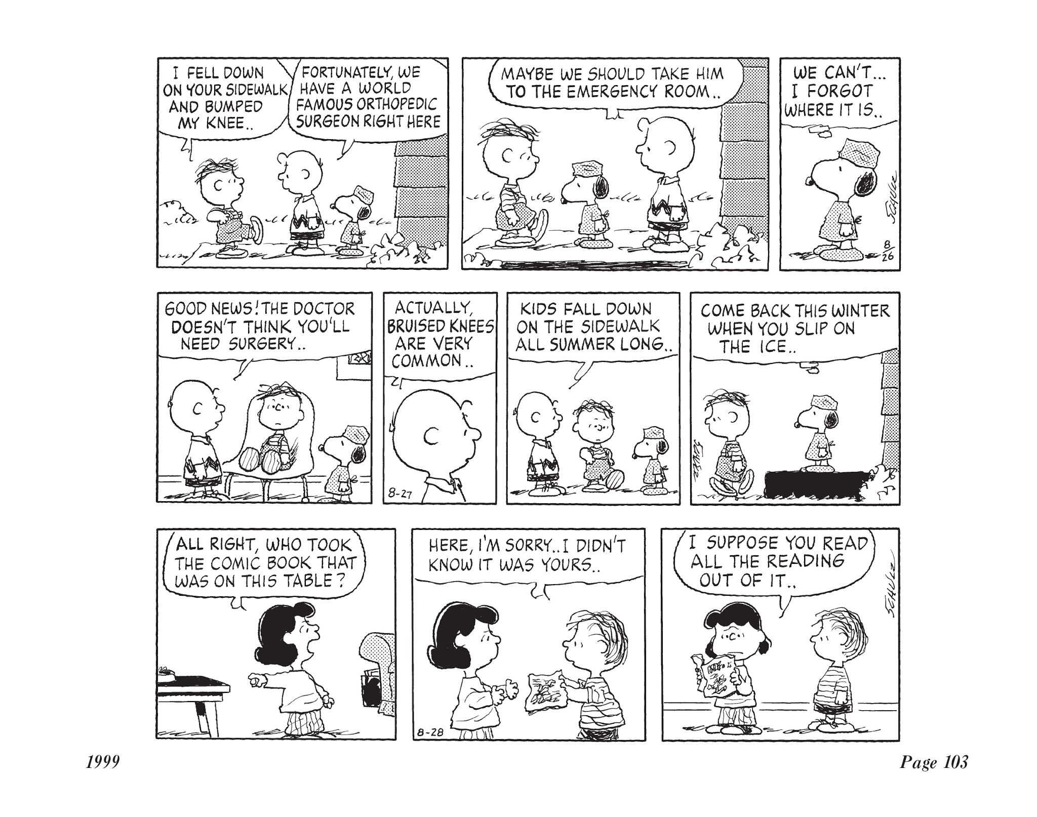 Read online The Complete Peanuts comic -  Issue # TPB 25 - 113