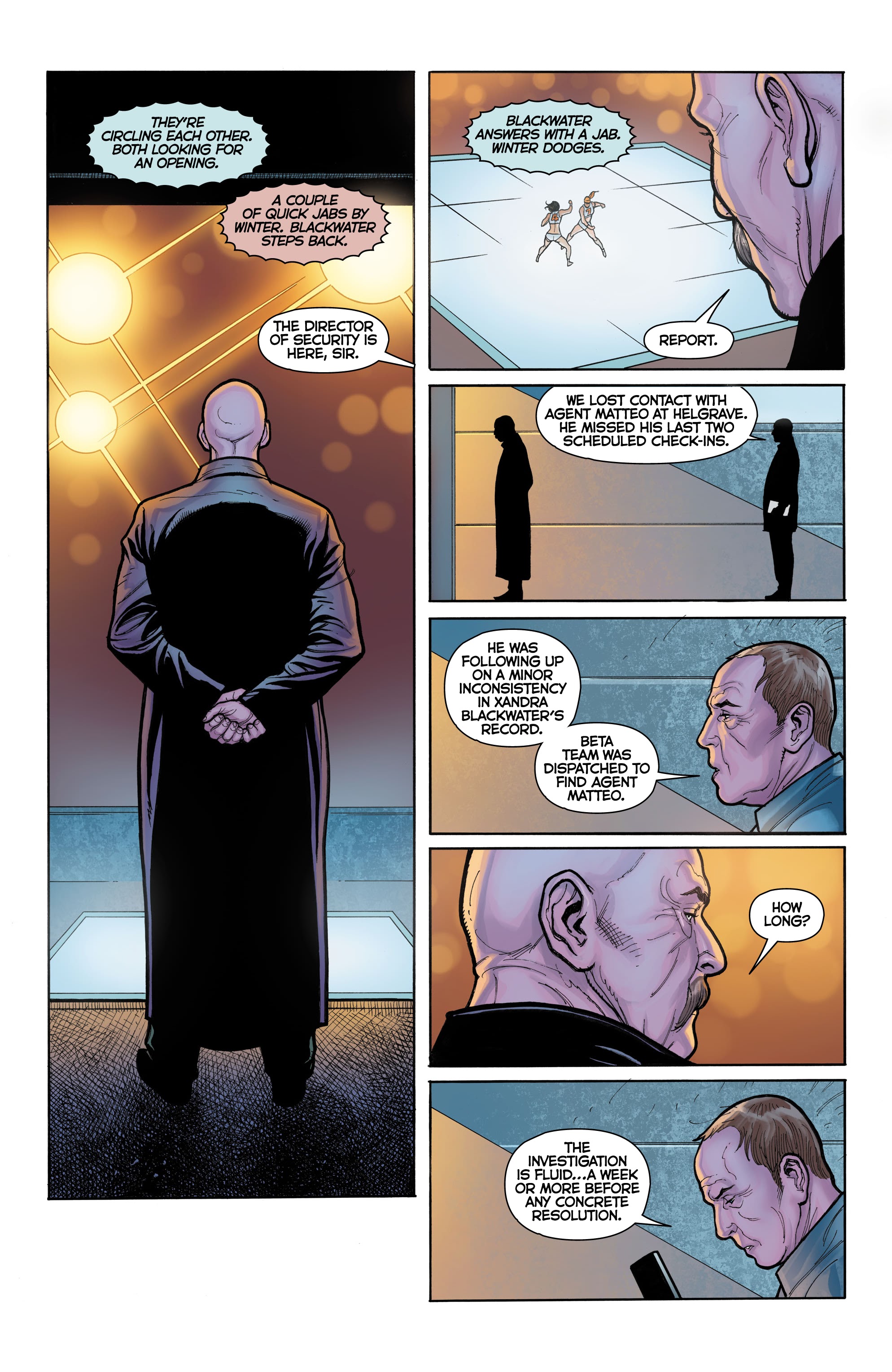 Read online Fight Girls comic -  Issue #4 - 16