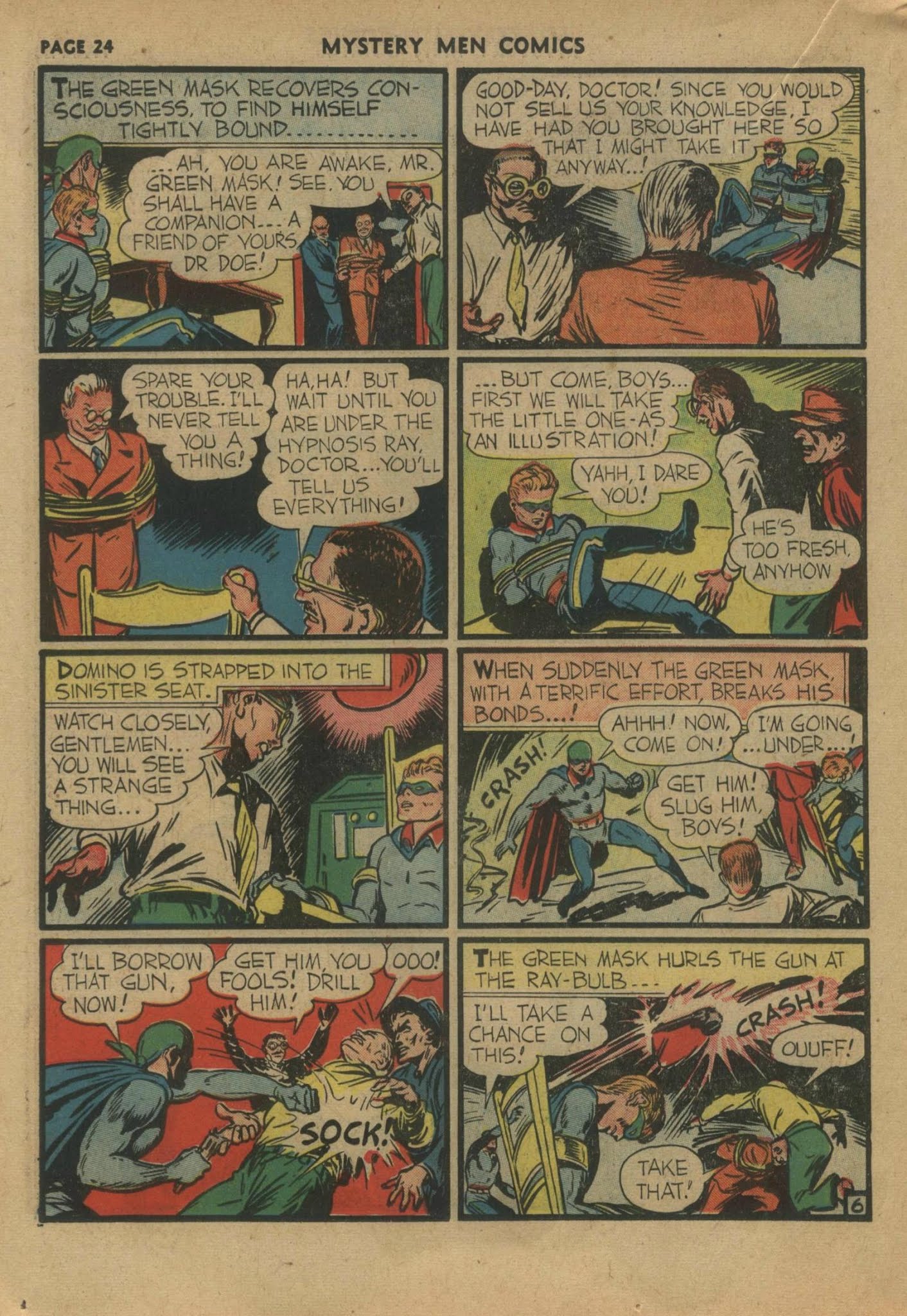 Read online Mystery Men Comics comic -  Issue #21 - 26