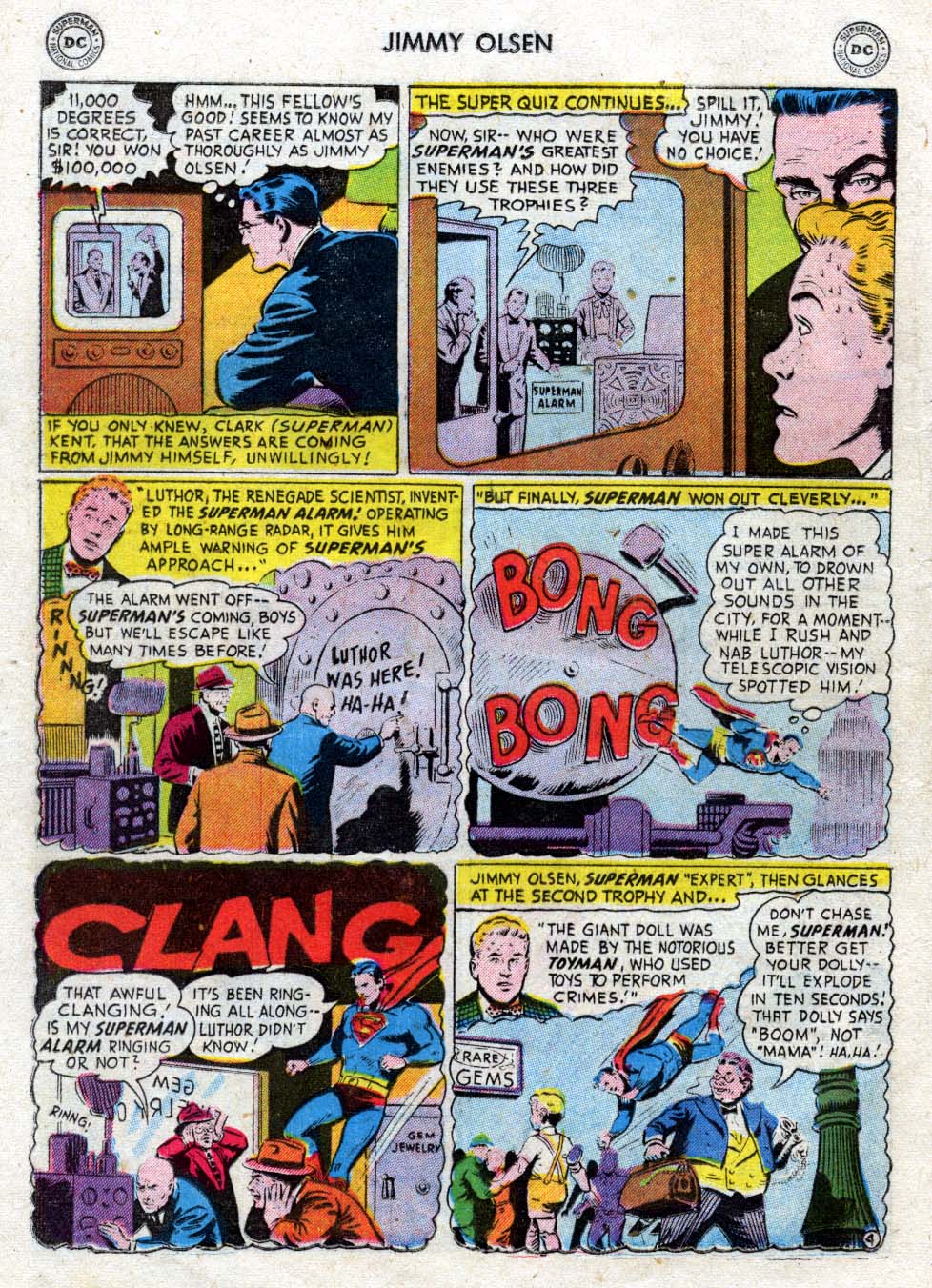 Read online Superman's Pal Jimmy Olsen comic -  Issue #9 - 16