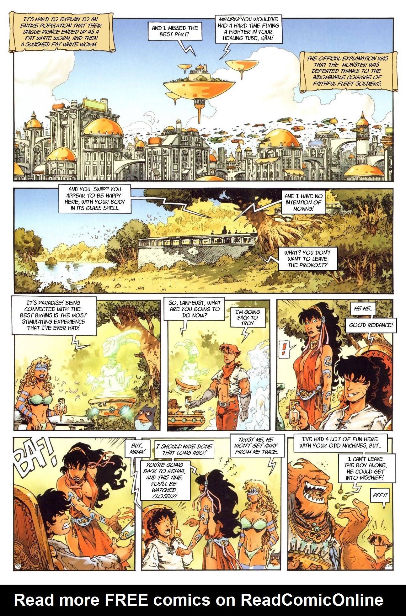 Read online Lanfeust Of The Stars comic -  Issue #8 - 56