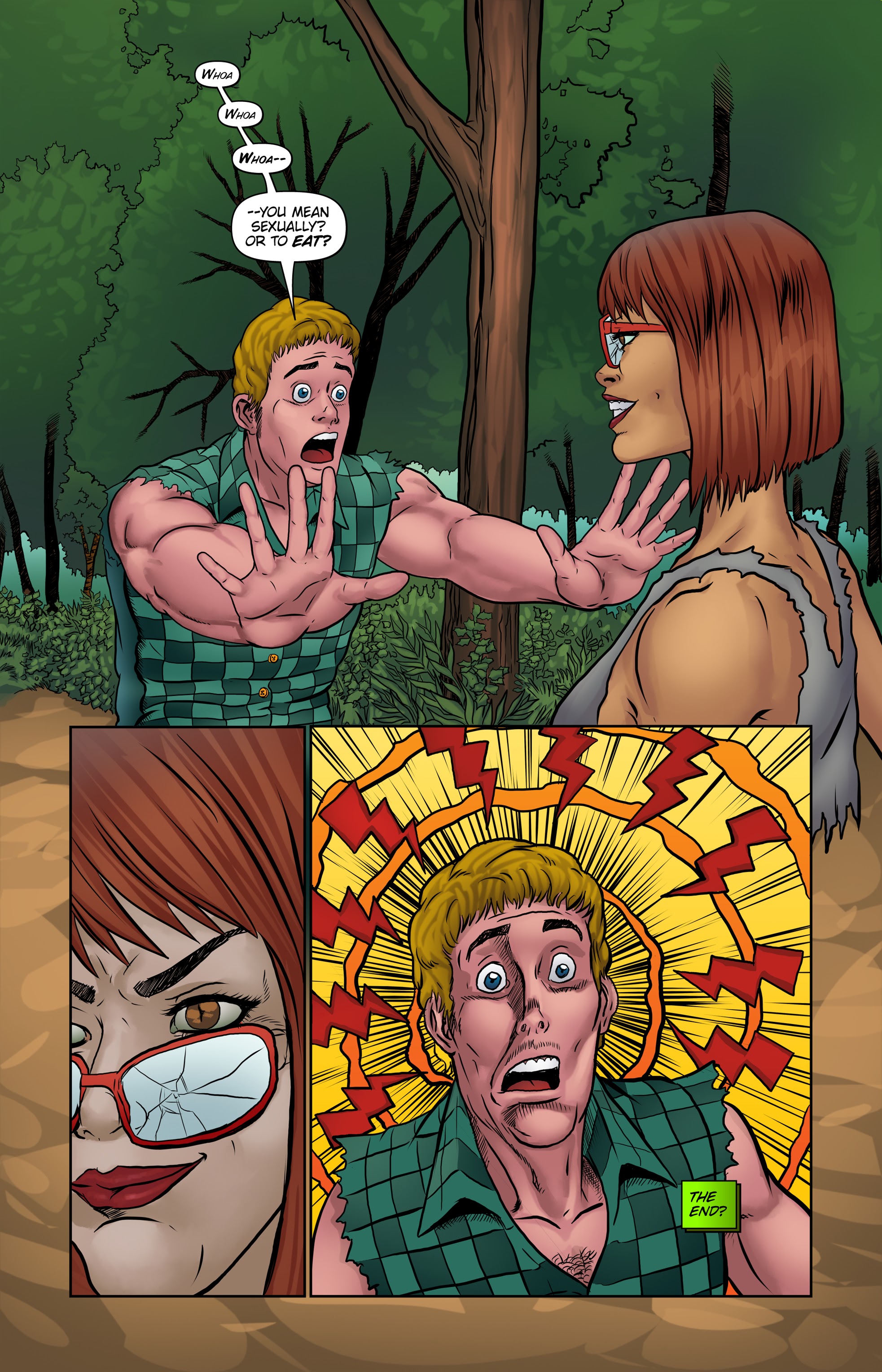 Read online Lesbian Zombies from Outer Space comic -  Issue #7 - 23