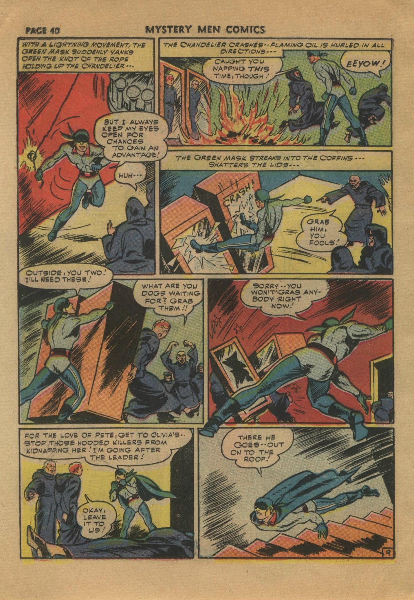 Read online Mystery Men Comics comic -  Issue #31 - 43