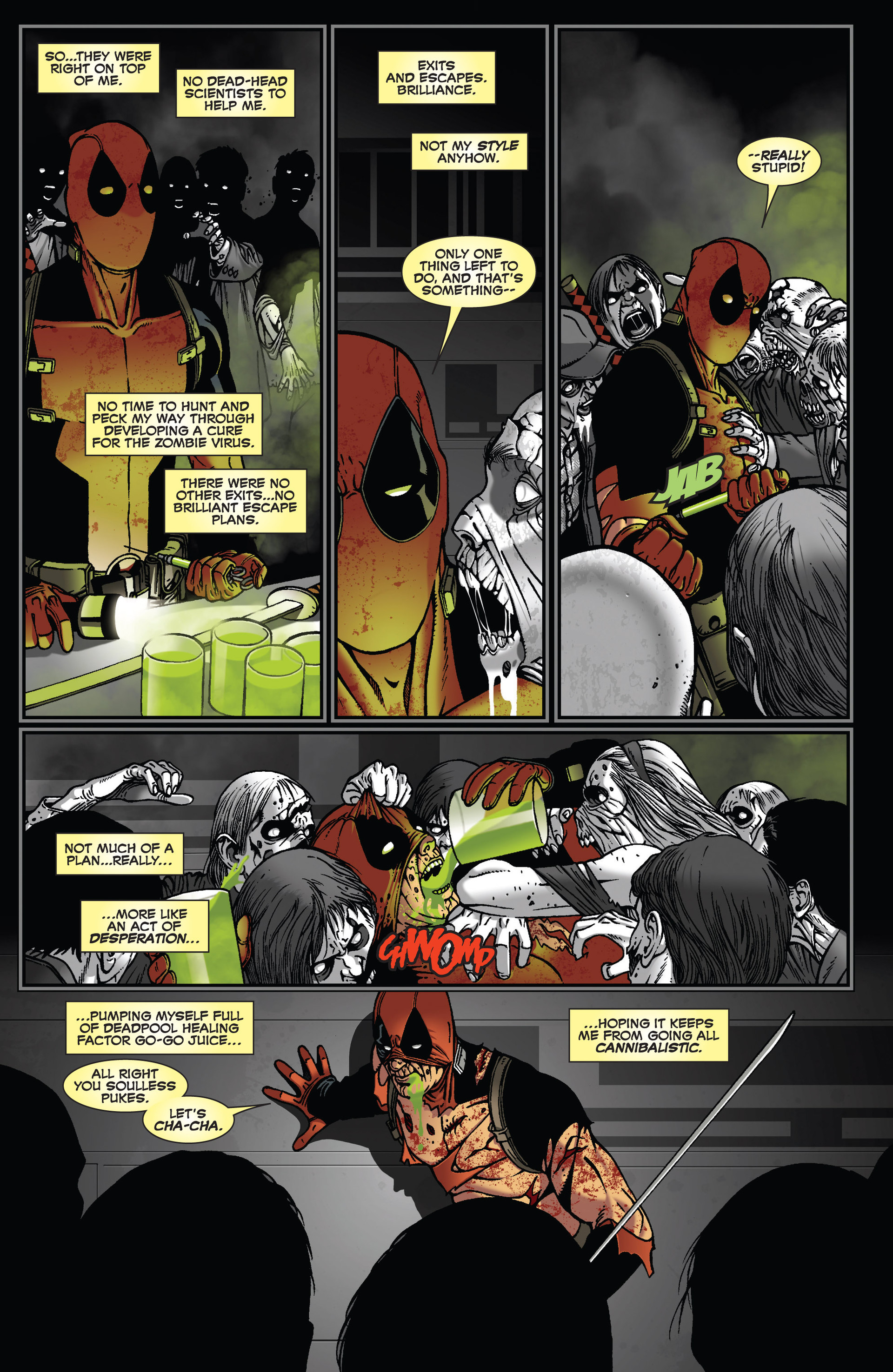 Read online Night of the Living Deadpool comic -  Issue #4 - 18