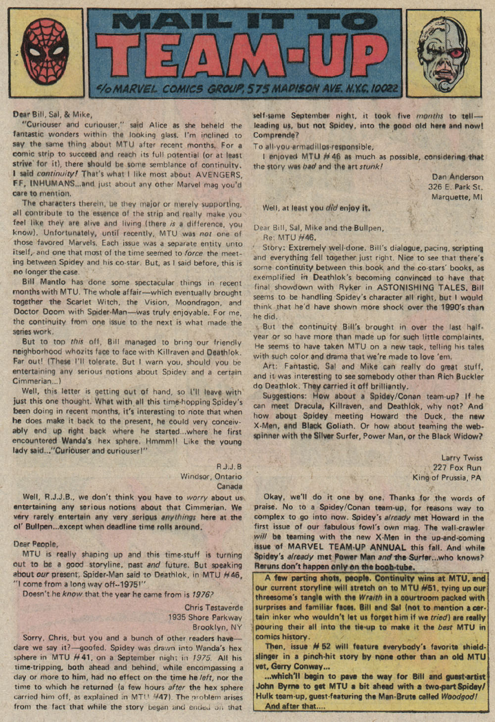 Read online Marvel Team-Up (1972) comic -  Issue #50 - 13