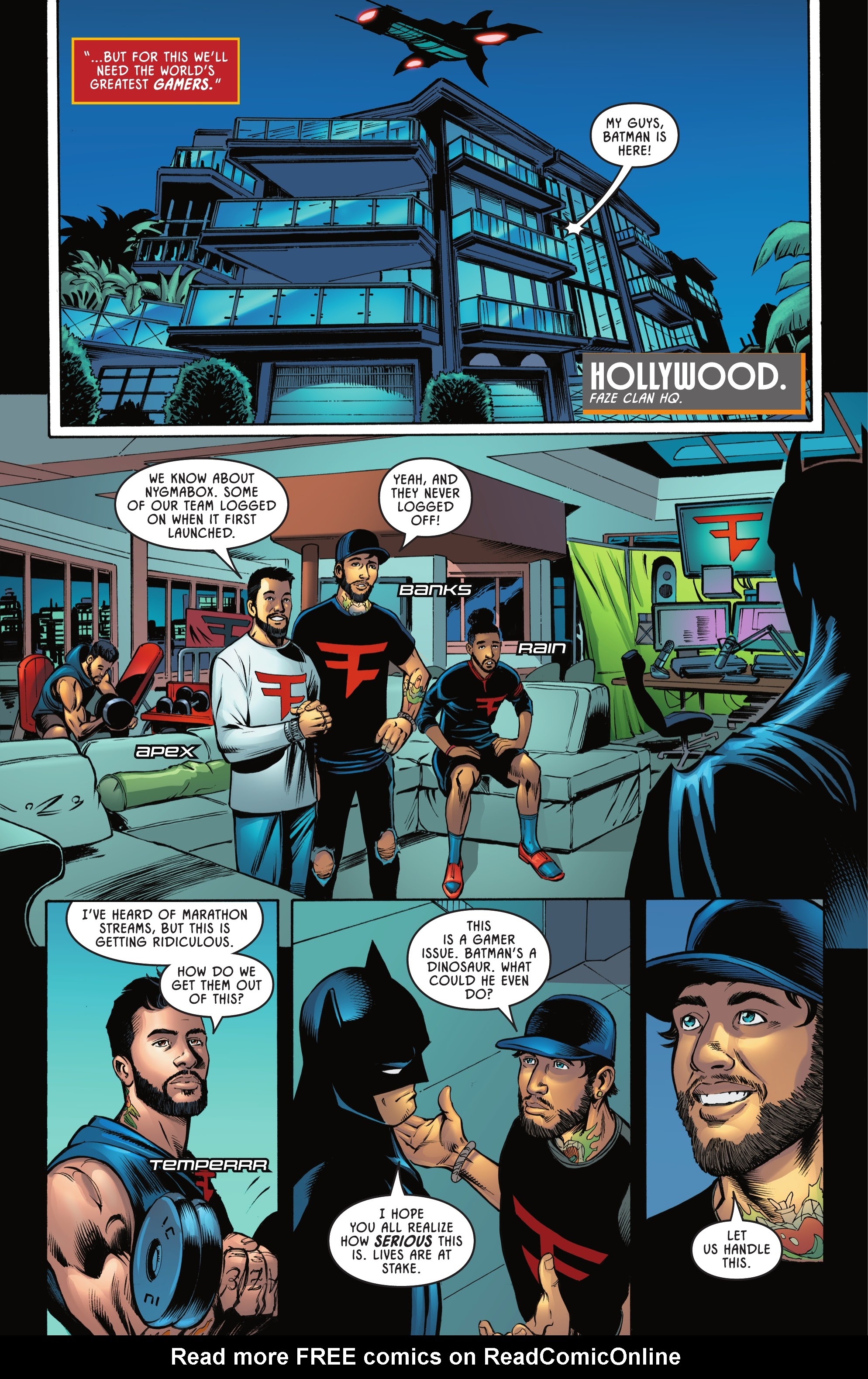 Read online Batman: Faze Clan comic -  Issue #1 - 5