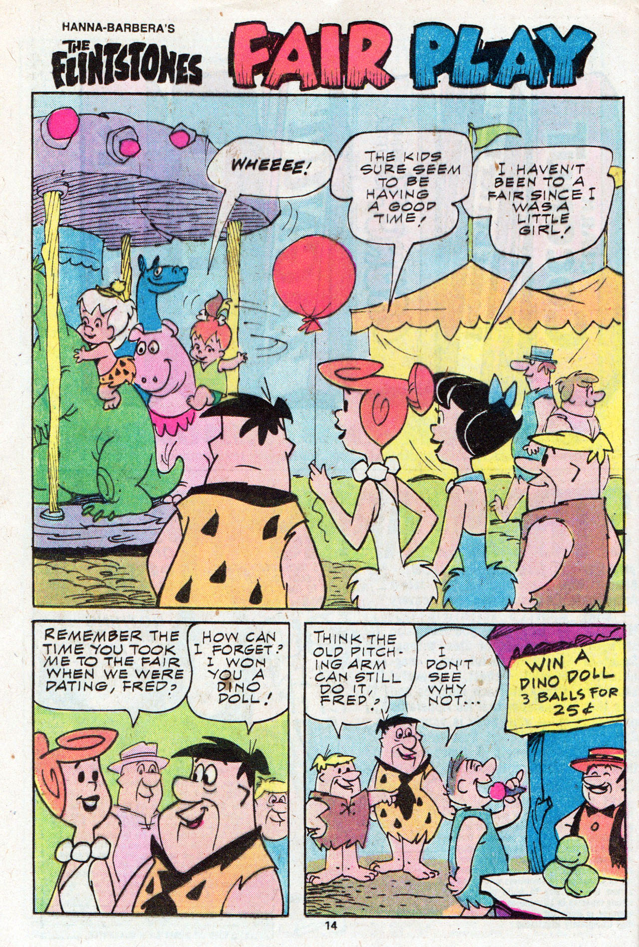 Read online The Flintstones (1977) comic -  Issue #4 - 16
