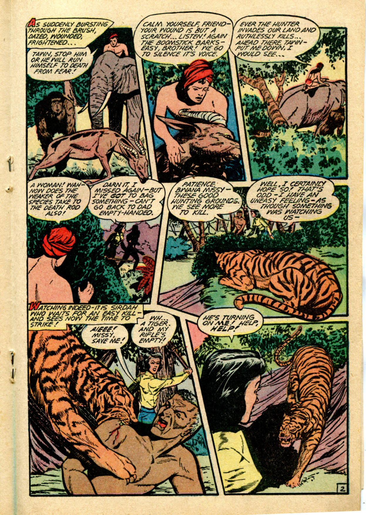 Read online Jungle Comics comic -  Issue #95 - 30