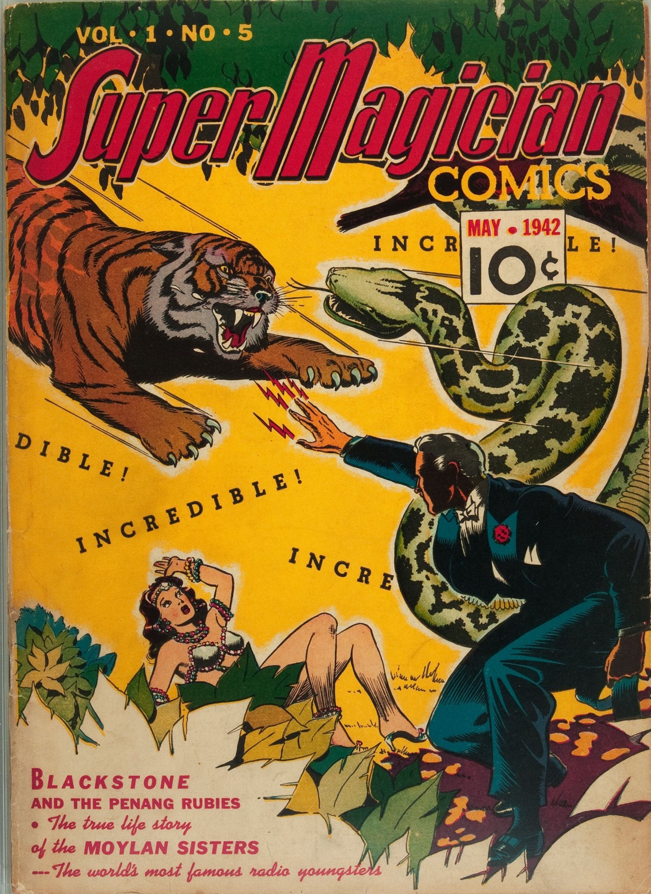 Read online Super-Magician Comics comic -  Issue #5 - 1