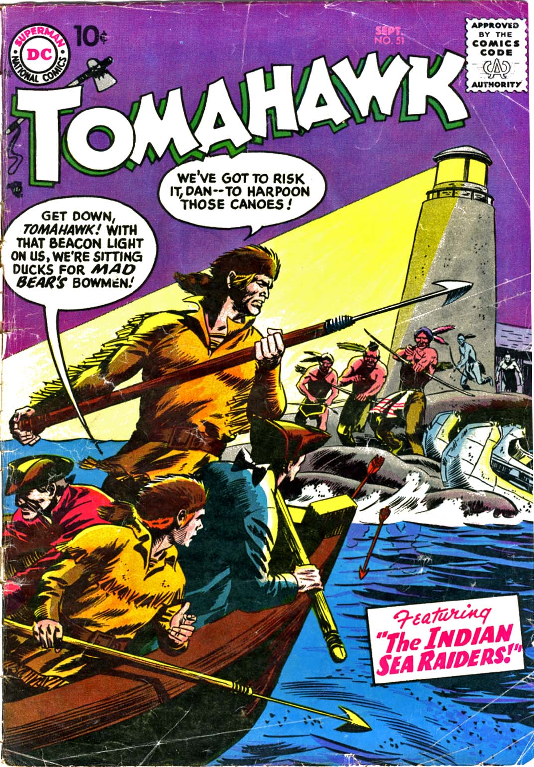 Read online Tomahawk comic -  Issue #51 - 1