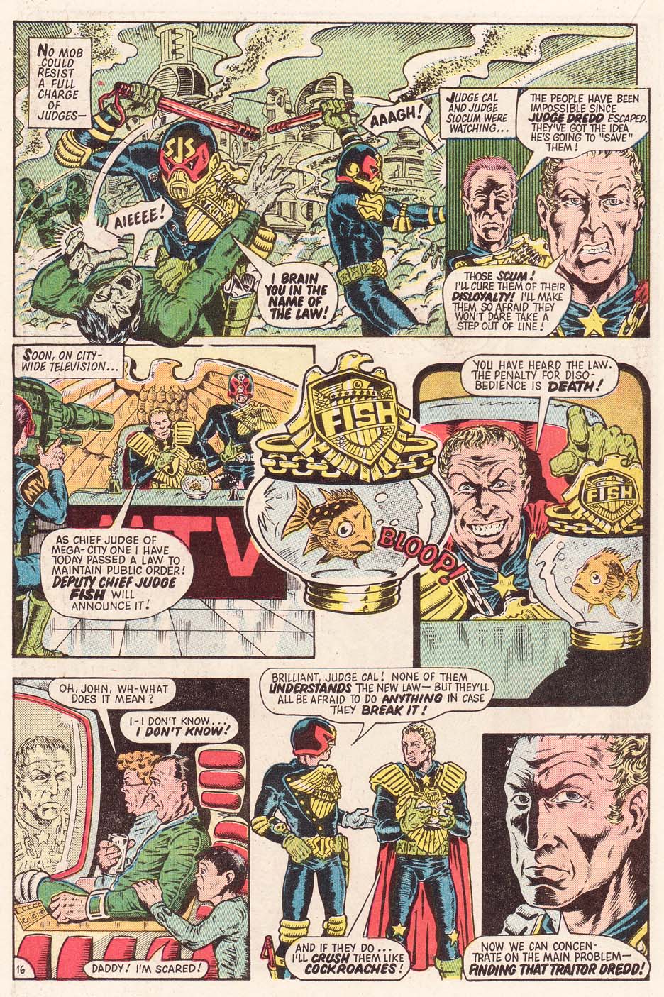 Read online Judge Dredd (1983) comic -  Issue #10 - 17