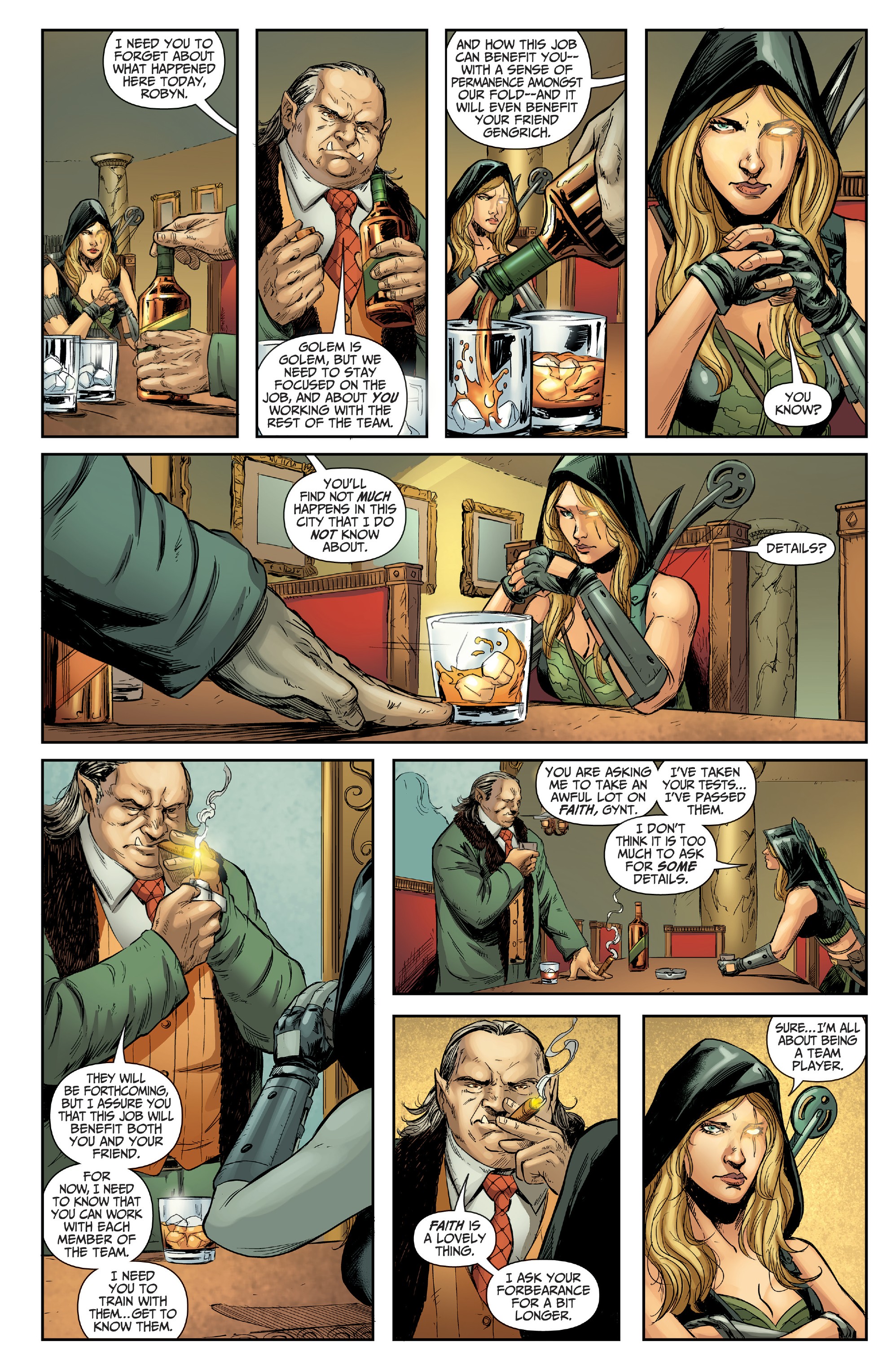 Read online Robyn Hood: Outlaw comic -  Issue #4 - 10