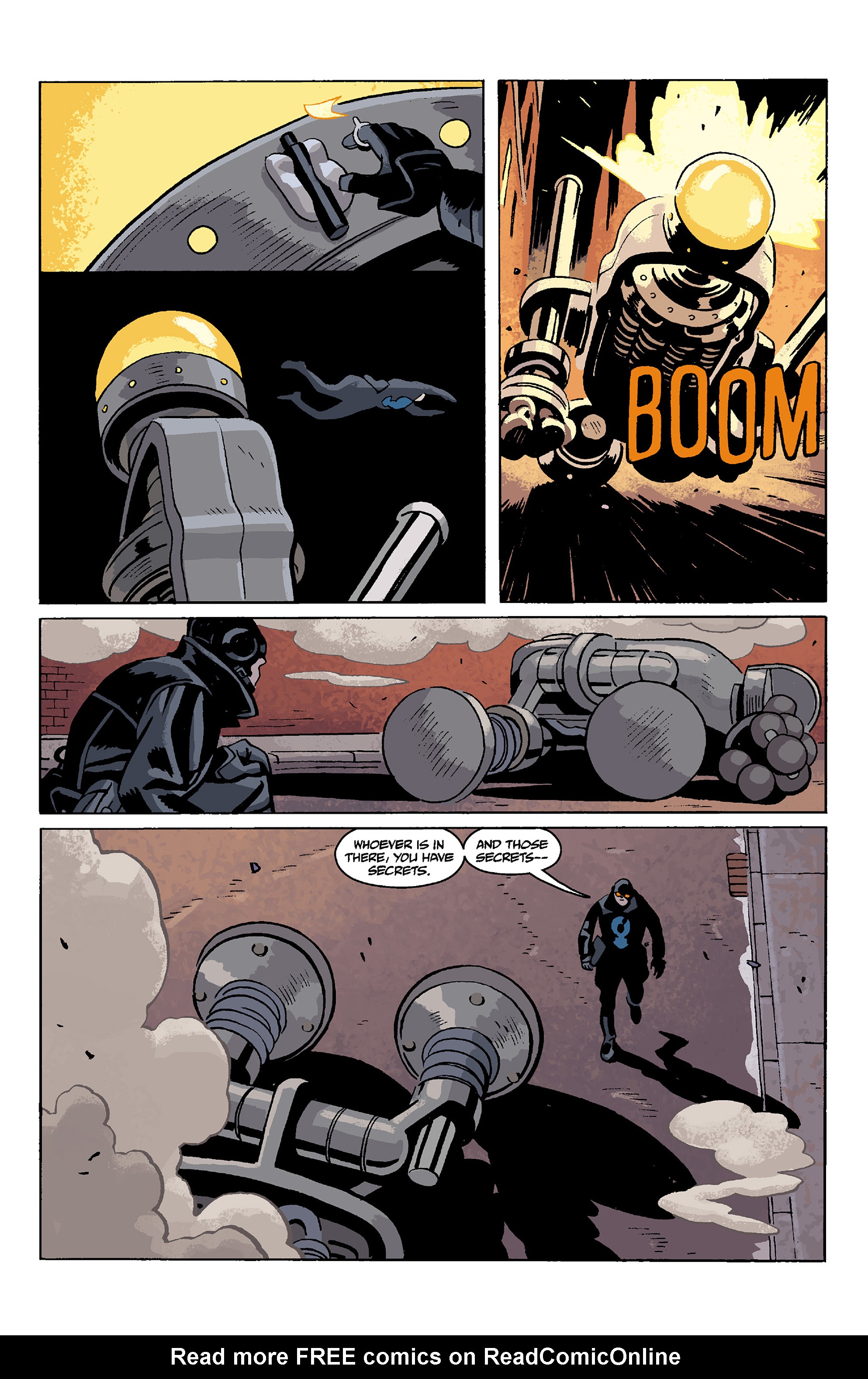 Read online Lobster Johnson: Metal Monsters of Midtown comic -  Issue #1 - 9