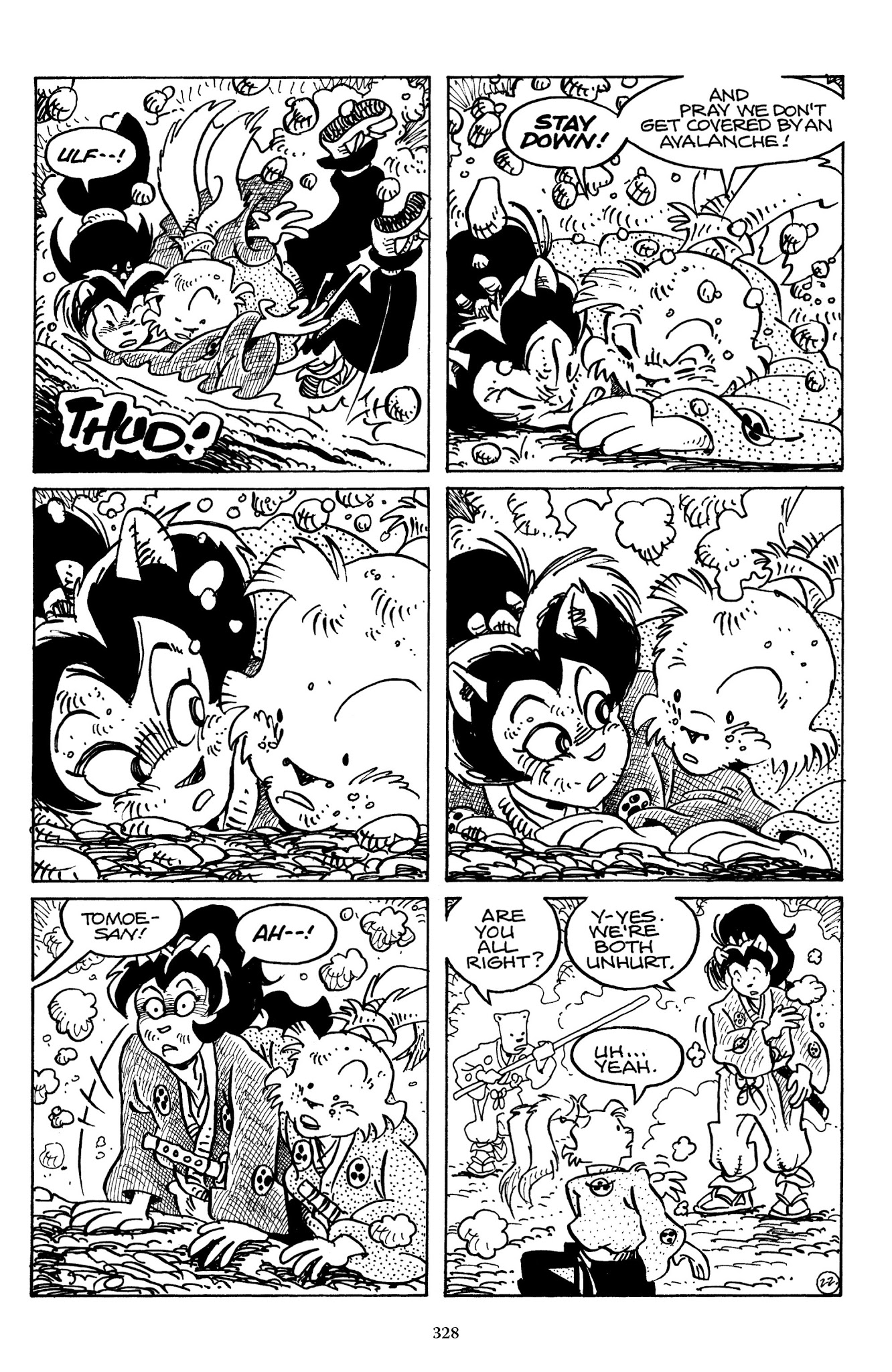 Read online The Usagi Yojimbo Saga comic -  Issue # TPB 5 - 324