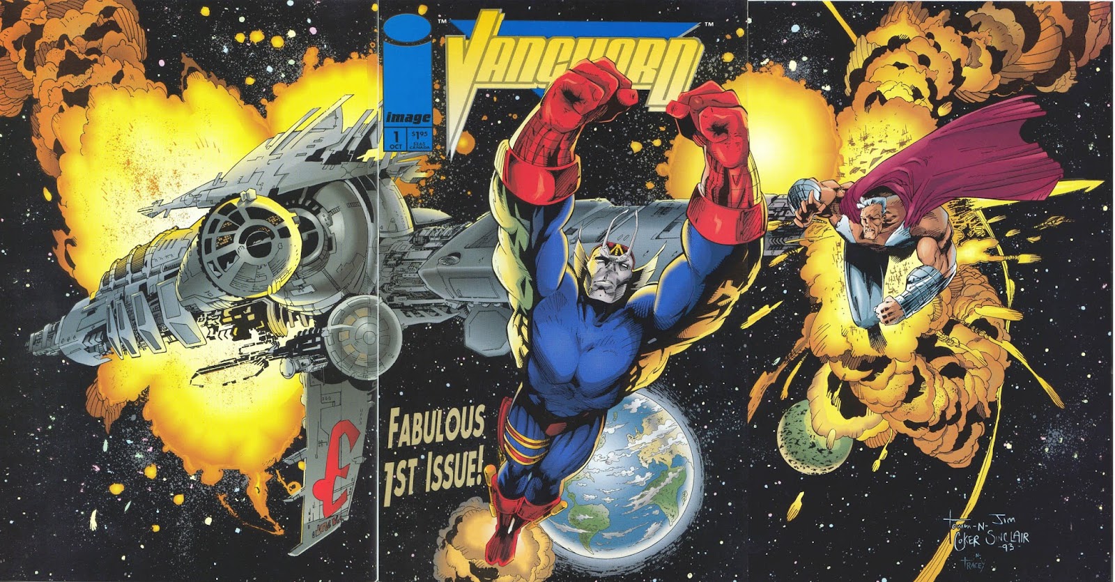 Vanguard (1993) issue 1 - Page 1