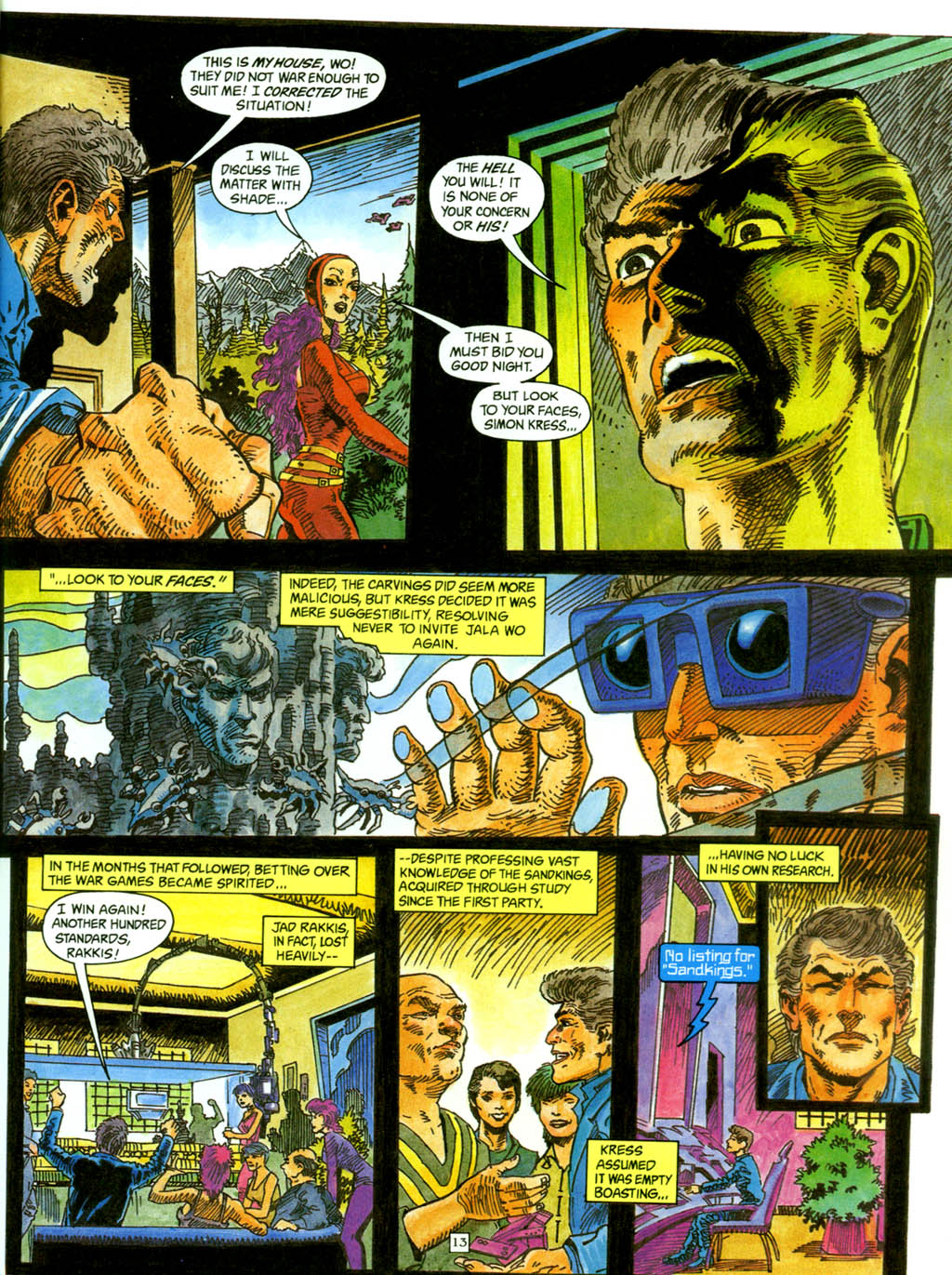 Read online Science Fiction Graphic Novel comic -  Issue #7 - 14