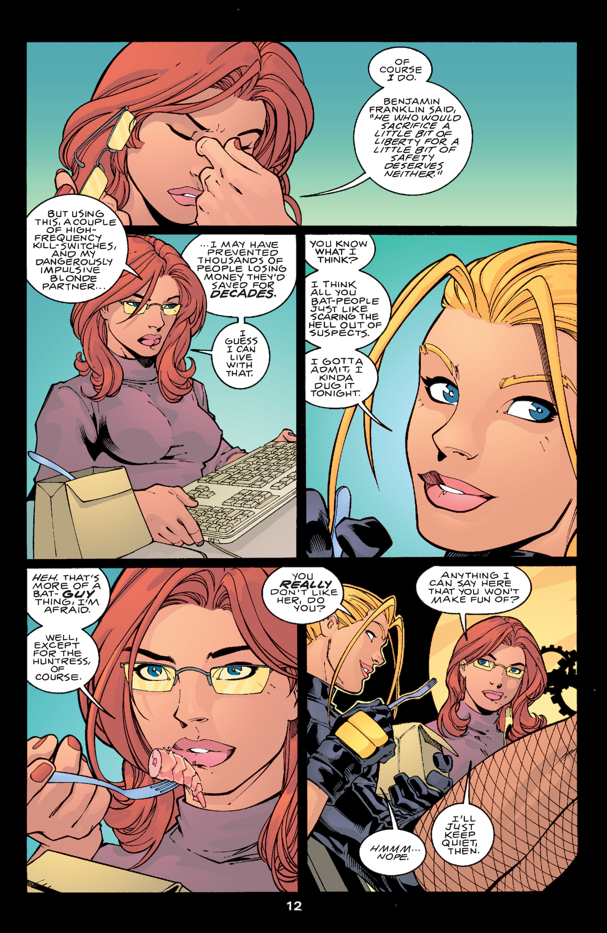 Read online Birds of Prey (1999) comic -  Issue #56 - 13