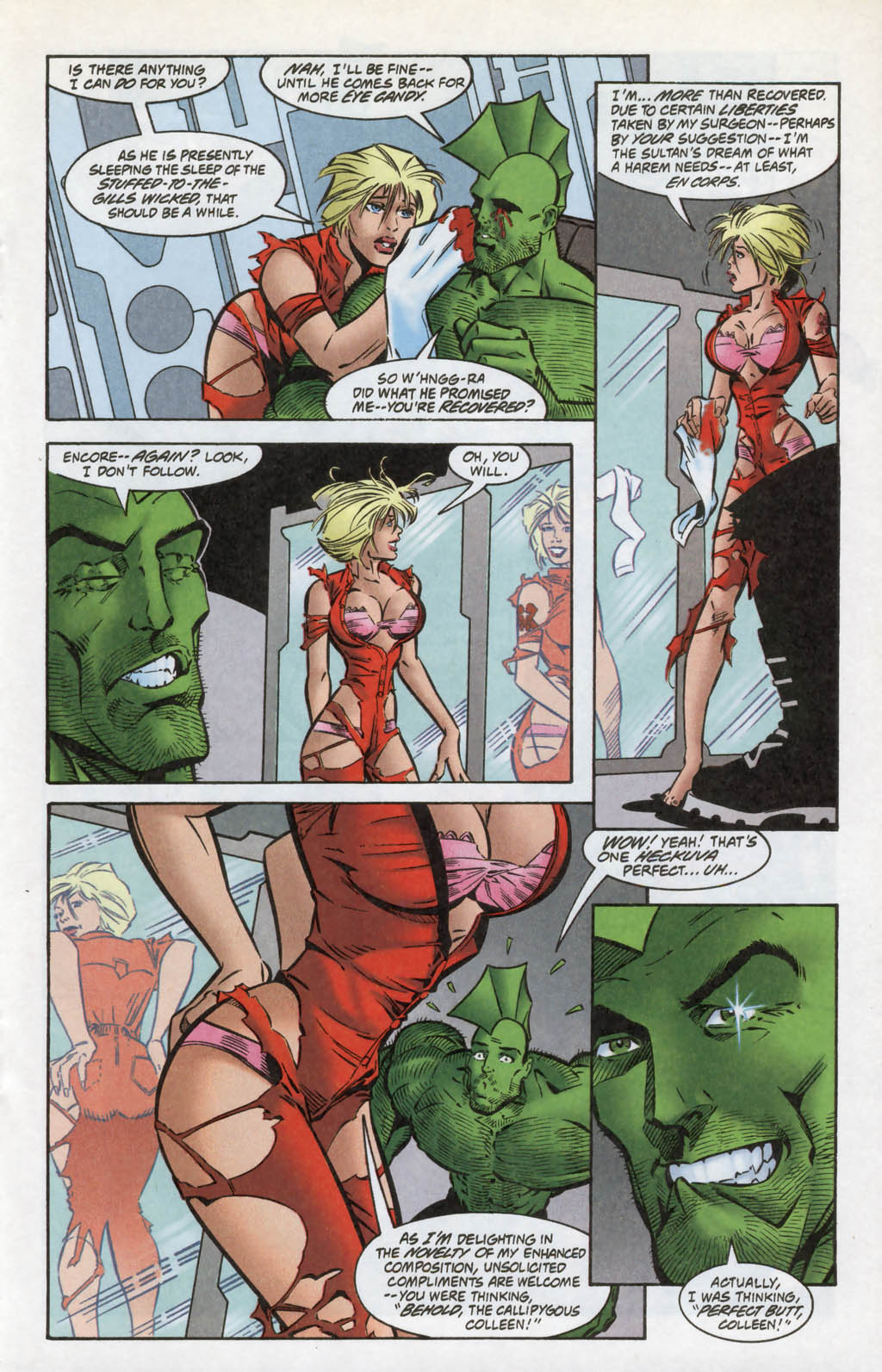 Read online Mars Attacks The Savage Dragon comic -  Issue #3 - 20