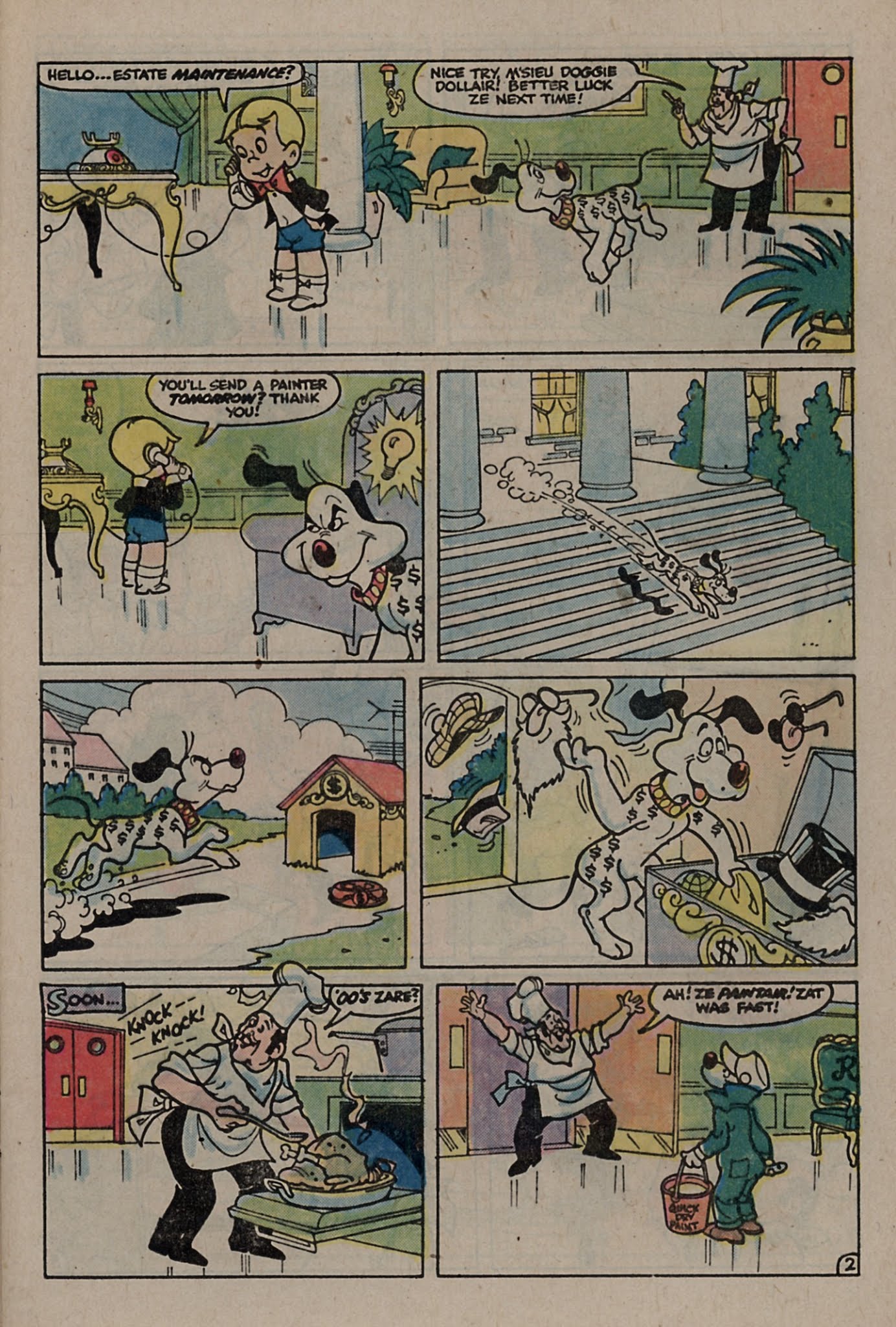 Read online Richie Rich & Dollar the Dog comic -  Issue #4 - 13