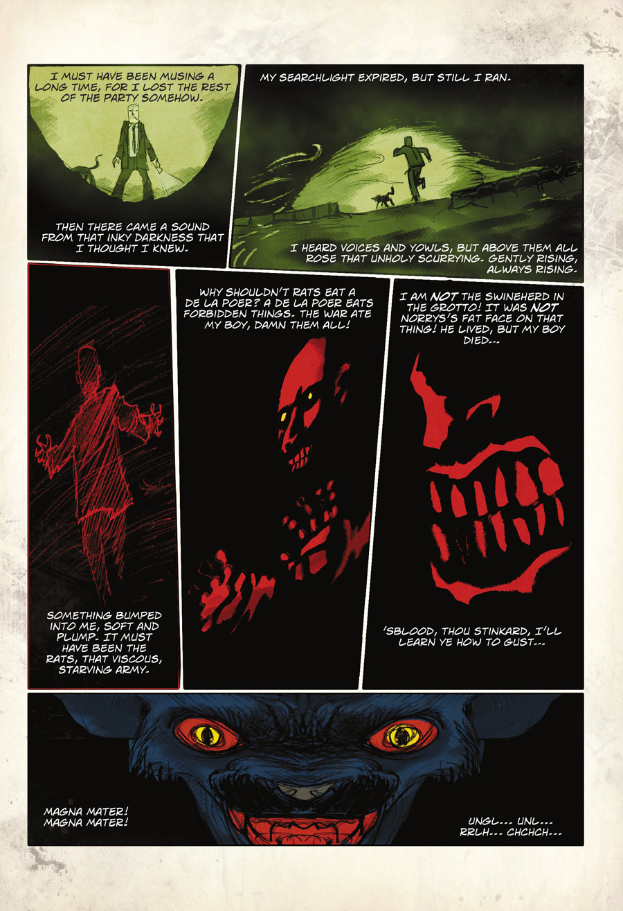 Read online The Lovecraft Anthology comic -  Issue # TPB 1 - 101