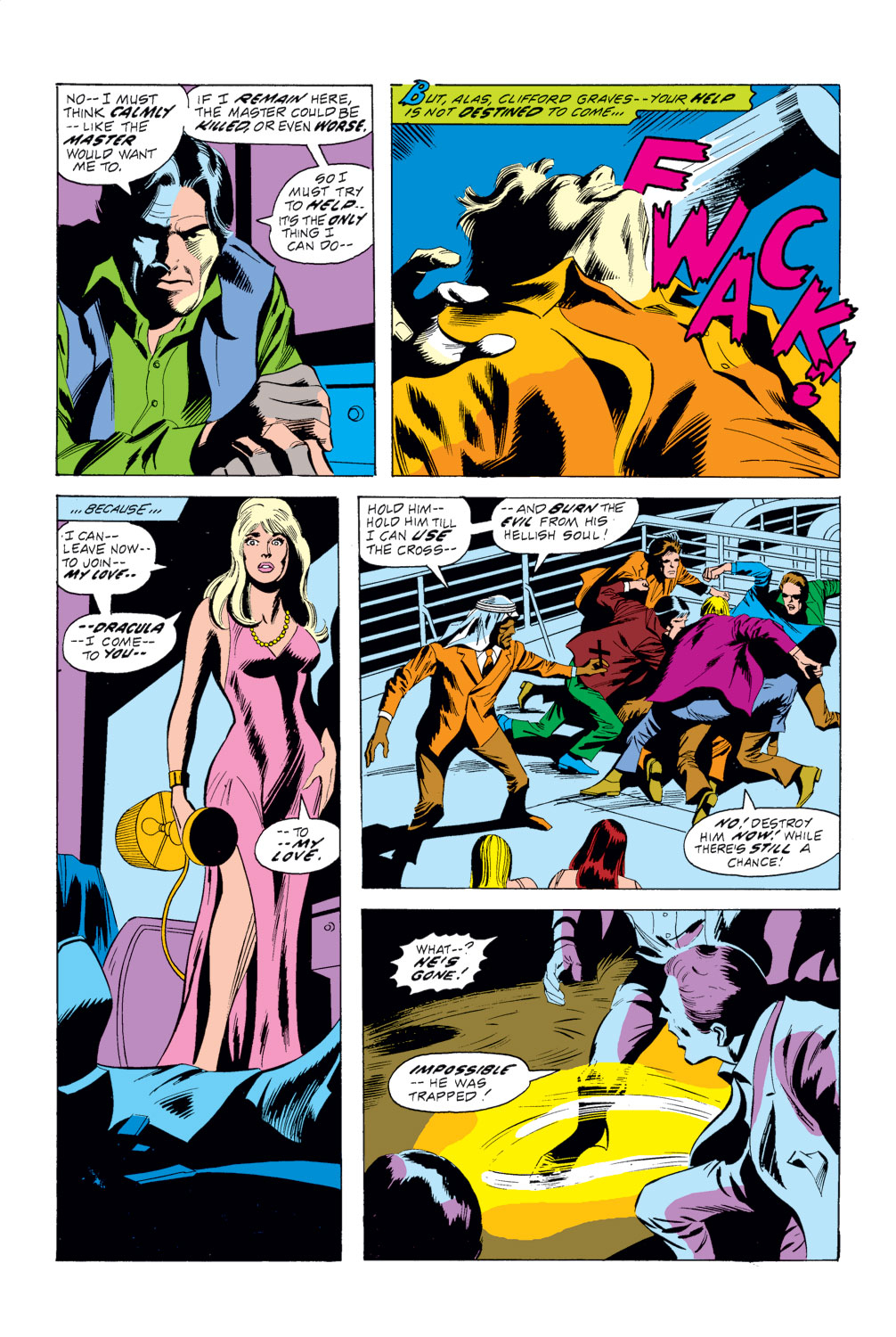 Read online Tomb of Dracula (1972) comic -  Issue #10 - 16